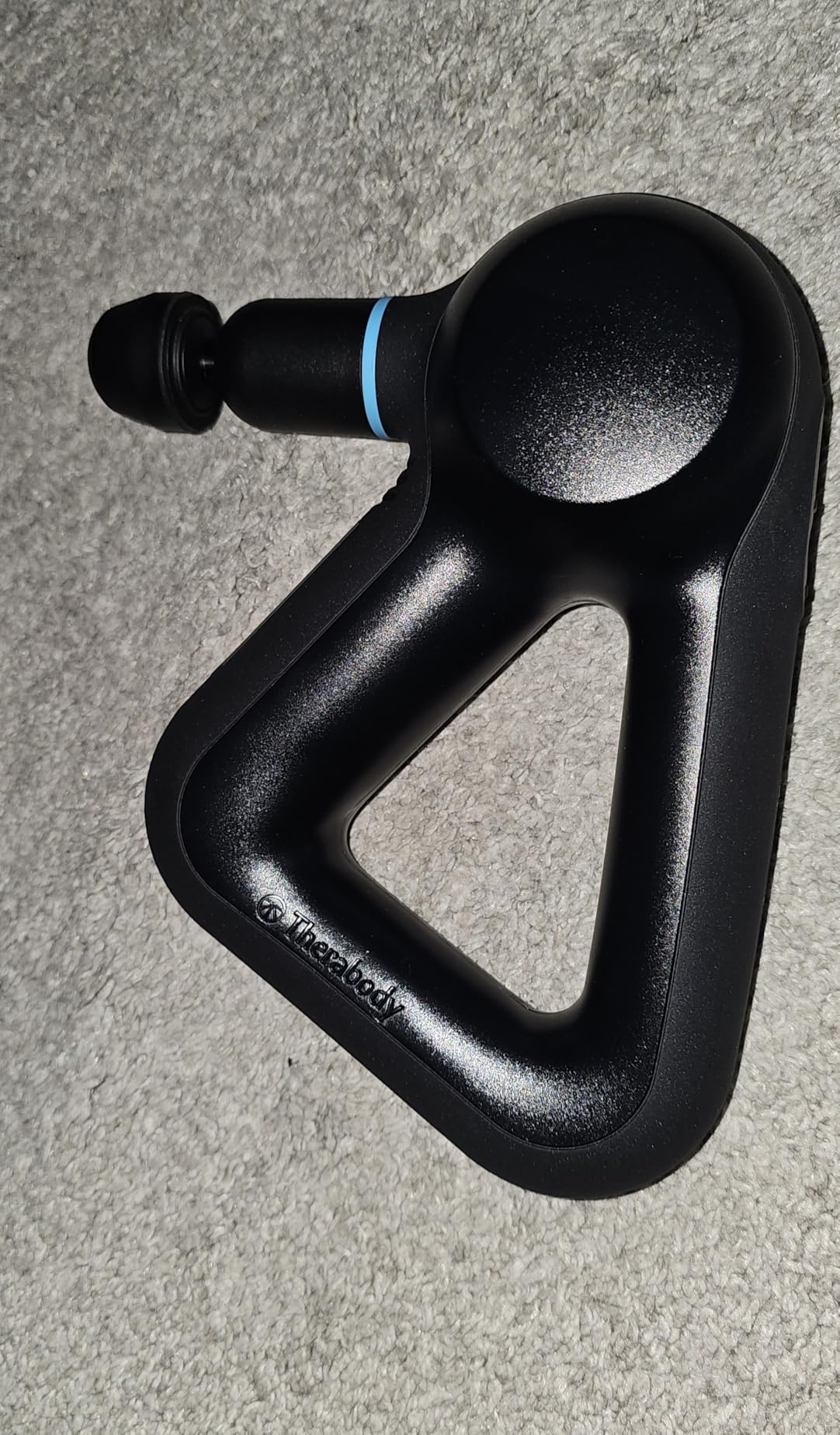 TheraGun Therabody Prime Plus Heated, Powerful Massage Gun for Enhanced Warm-Up & Workout Recovery - Quiet Deep Tissue Massager for Body and Back Pain Relief - Leg & Back Massager with Heat customer photo 1