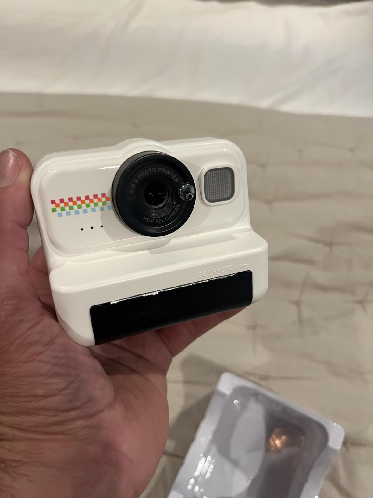 HiMont Kids Instant Print Camera, 1080P HD Kids Camera Instant Print with 3 Rolls Print Paper & 32GB Card customer photo 2