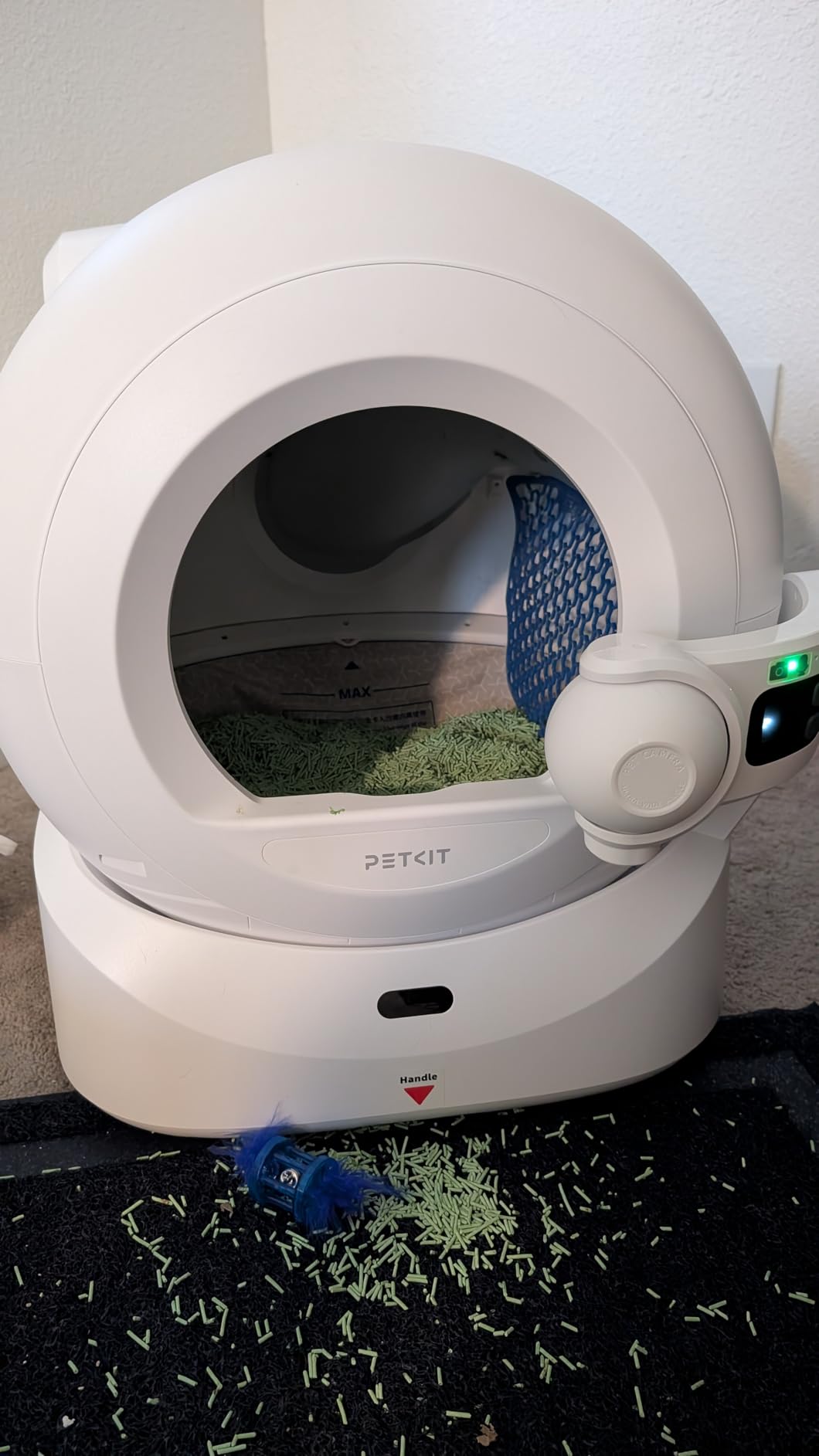 PETKIT Purobot Ultra Auto Waste Packing & Multi-Cat Toilet Behavior AI Camera Tracking Automatic Self-Cleaning Cat Litter Box, Smart Robot with 5G WiFi App Control & Integration Safety & Odor Free customer photo 1