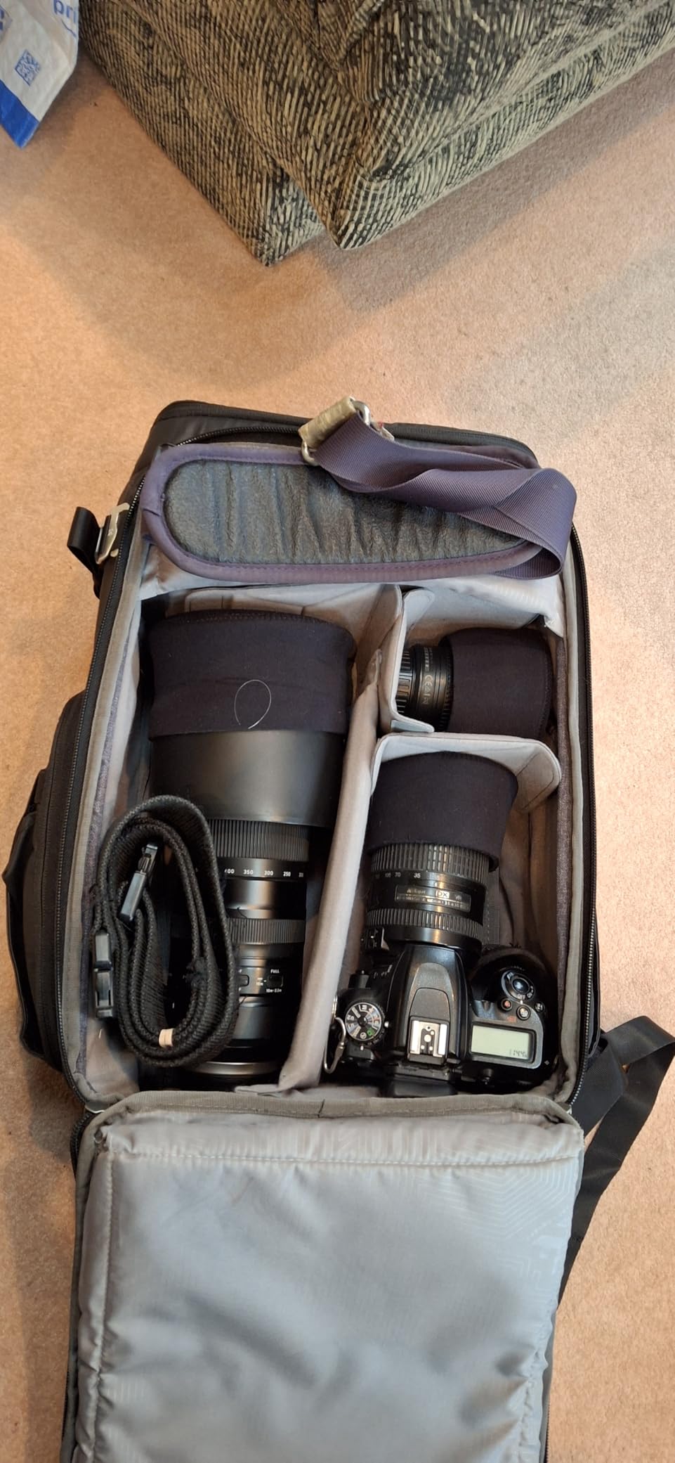 K&F CONCEPT Professional Camera Backpack, Large Photography Backpack Expandable to 25L, Quick Access&Water Resistant Camera bags with Rain Cover&Tripod Holder for Canon/Nikon/Sony/DJI/DSLR Mirrorless customer photo 1