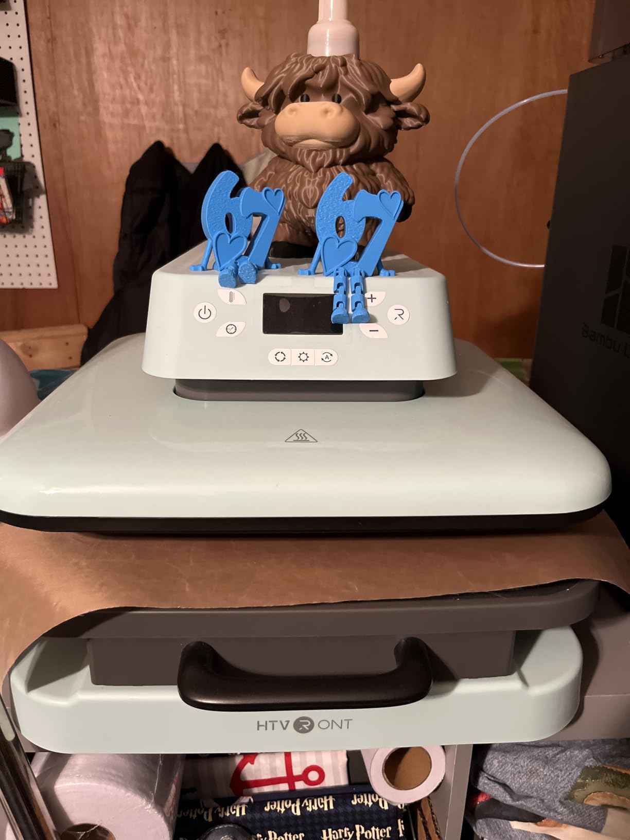 HTVRONT Auto Heat Press Machine for T Shirts - Heat Press 15x15 with Auto Release - Heats Up Fast & Heat Evenly, Professional Heat Press Machines for HTV, Sublimation, Heat Transfer Projects customer photo 2
