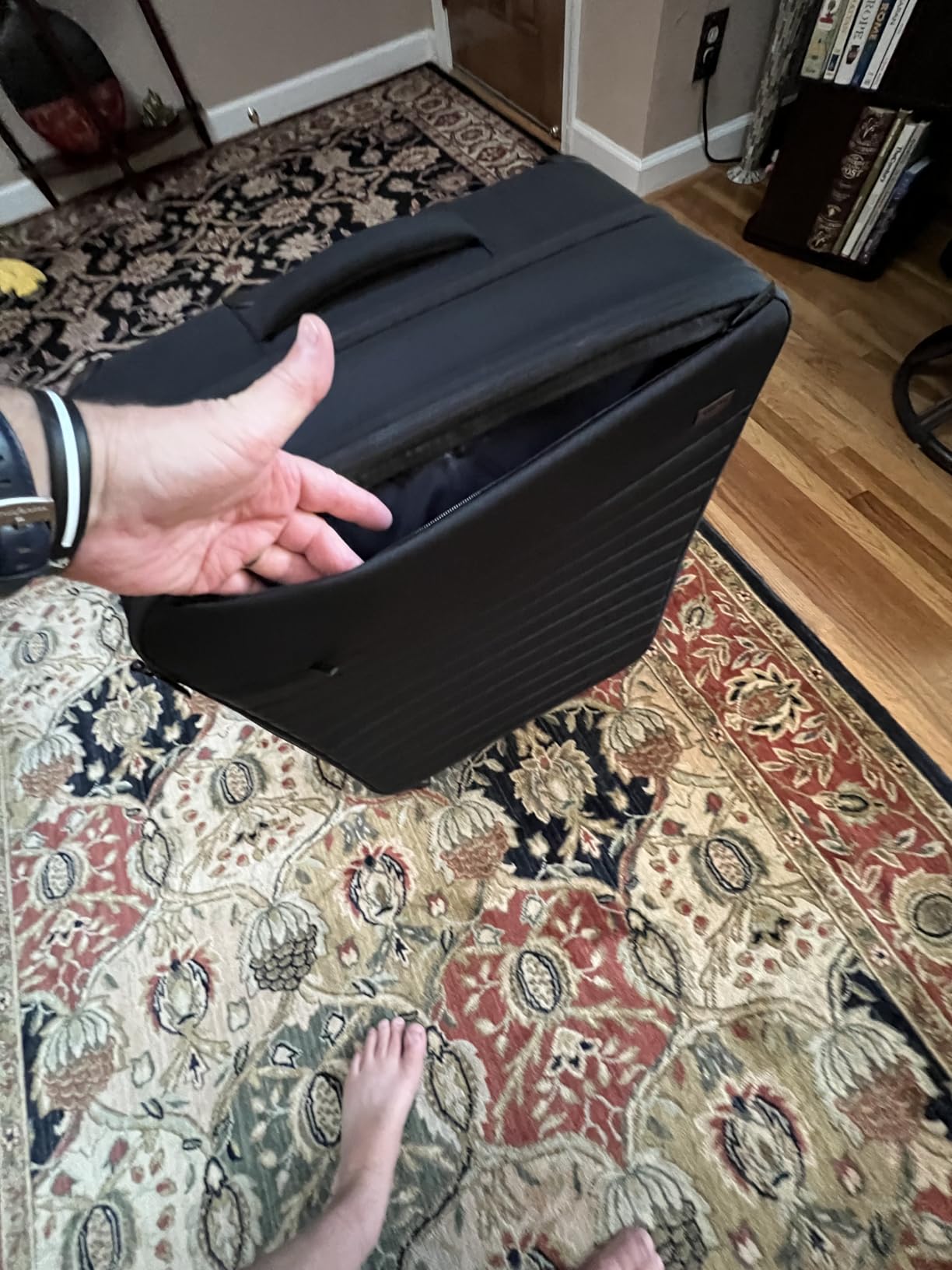 Softside Large Checked Suitcase, 29 Inch Expandable Luggage For Men & Women, Durable Nylon Exterior, TSA Approved Lock, Ideal For Trips 2+ Weeks, Clay Pink customer photo 2