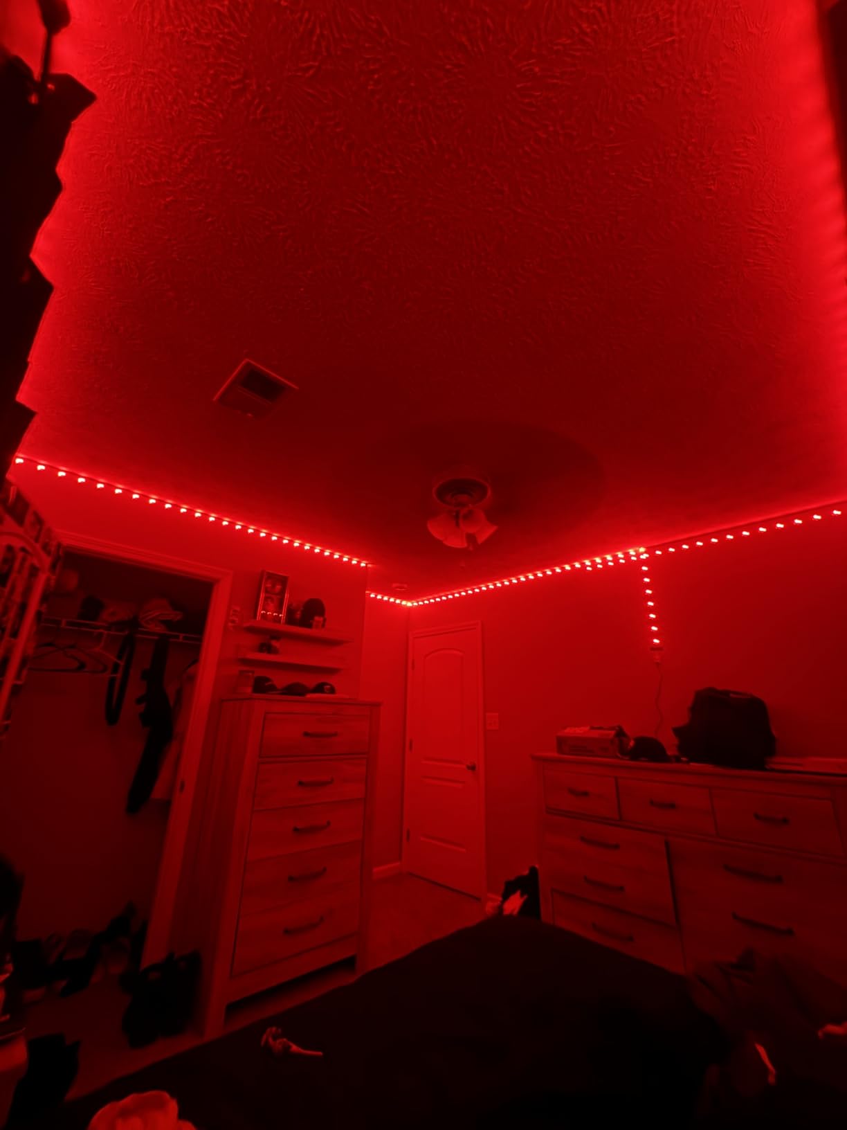DAYBETTER LED Strip Lights 110ft, Smart Lighting Strips with App Remote Control, RGB Music Sync Color Changing Lights for Bedroom Kitchen Party Home Decor customer photo 2