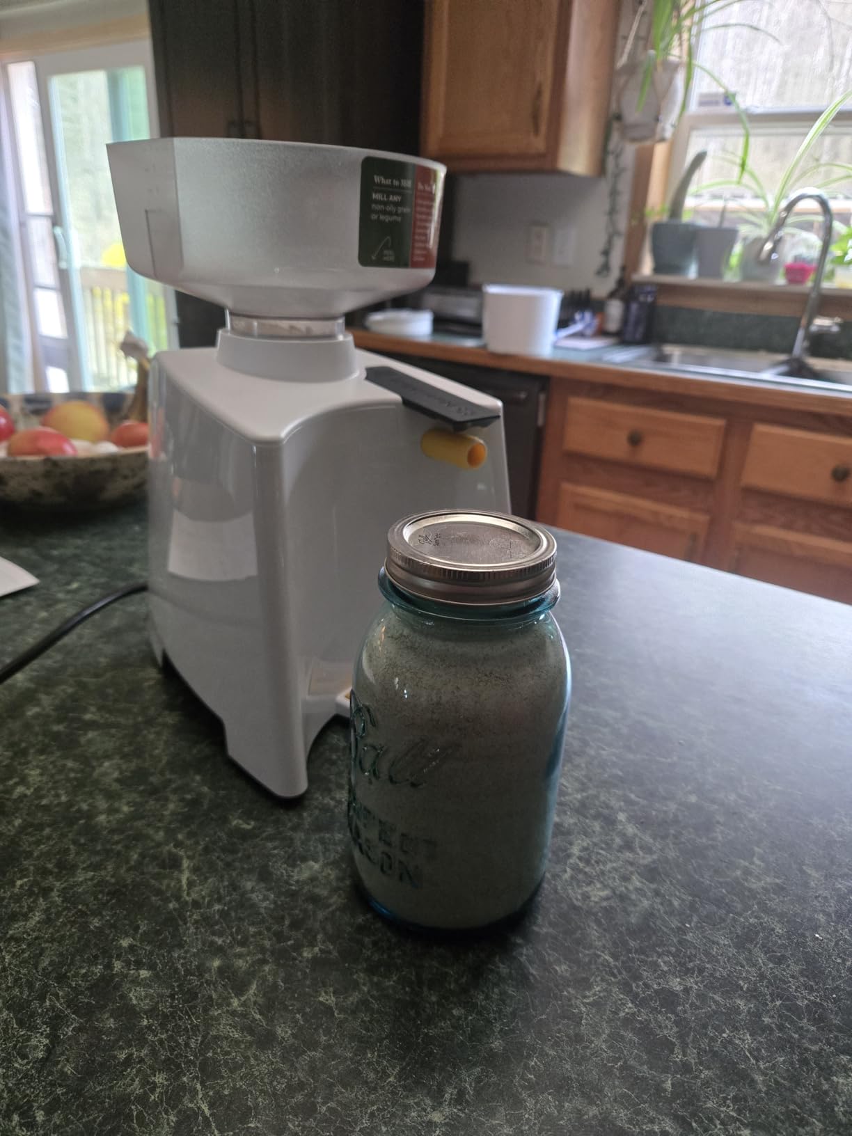 NutriMill Impact Compact High Speed Electric Grain Mill with Stainless Steel Milling Heads customer photo 2
