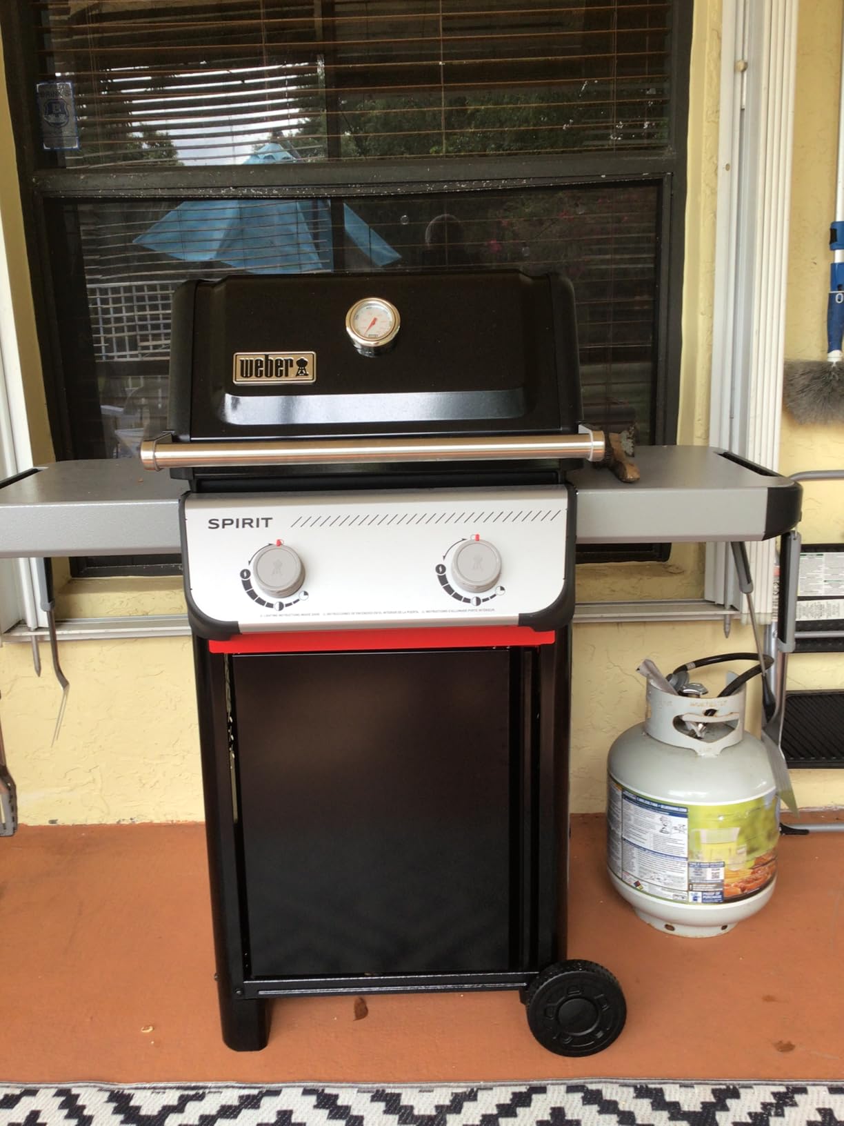 Weber Spirit E-210 Liquid Propane Gas Grill for Outdoor Cooking and BBQ, 2 Burners, Black customer photo 2