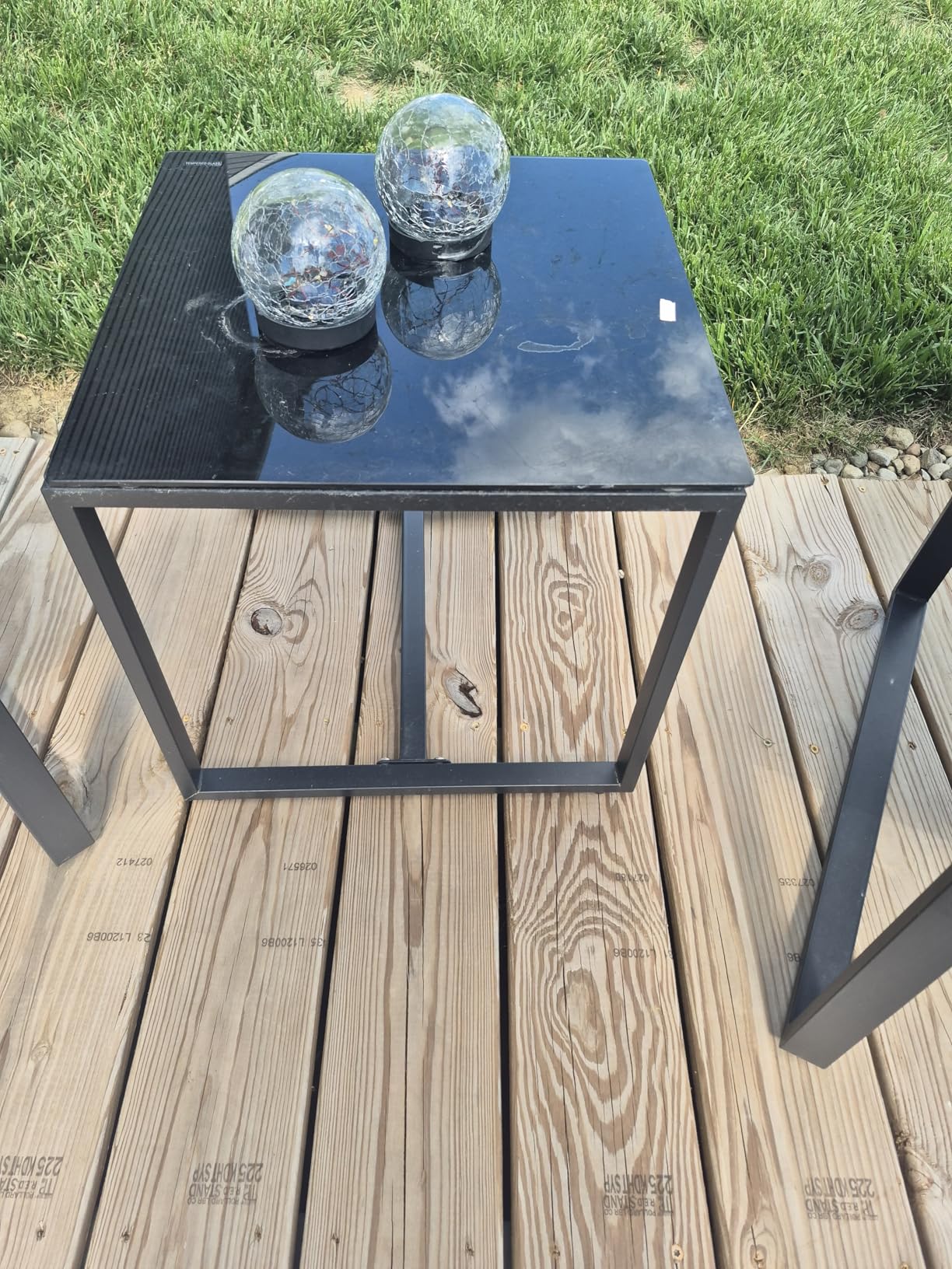 Bezseller 3 Pieces Patio Furniture Set, Outdoor Rattan Bistro Set with Coffee Table, Durable Steel Frame with Strapped Cushions for Garden, Balcony, Poolside, Backyard customer photo 2