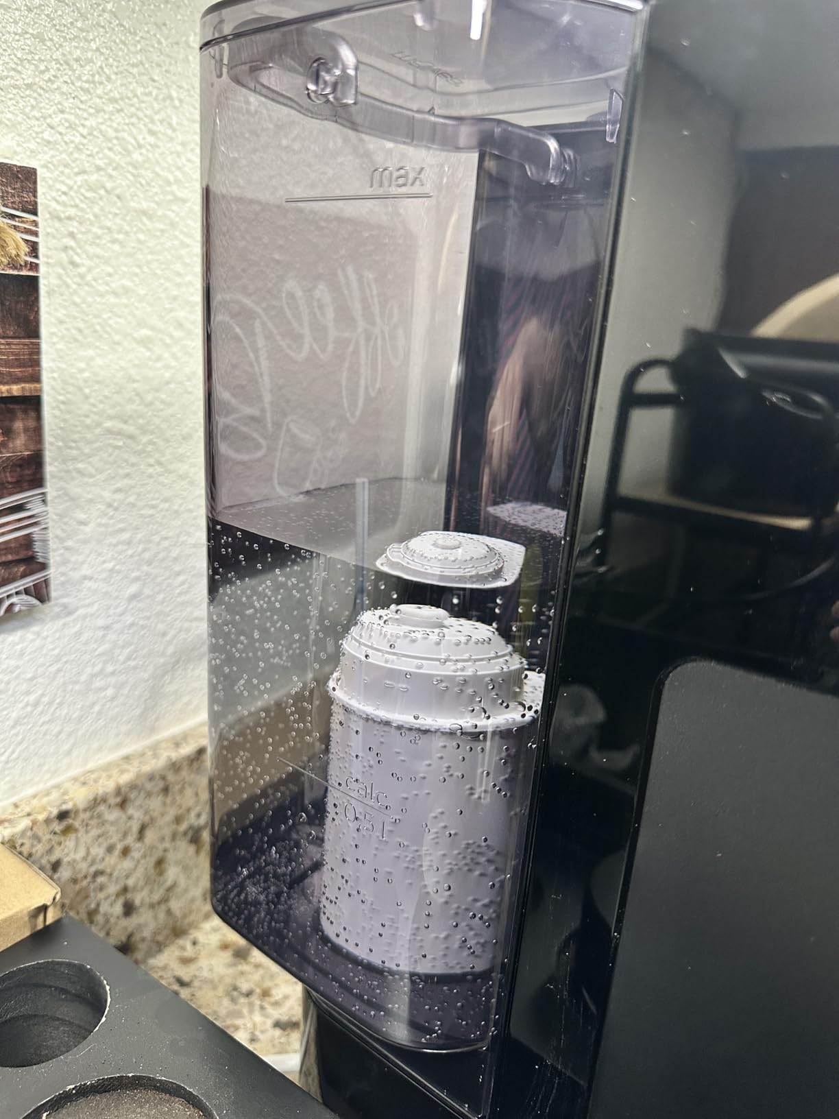 Bosch Fully Automatic Coffee and Espresso Machine - 9 Drinks, Barista Quality, Double Cup Super Coffee Maker - Programmable Machine, Large Bean Capacity - Easy Clean, Maintenance - Black - TPU40109 customer photo 1