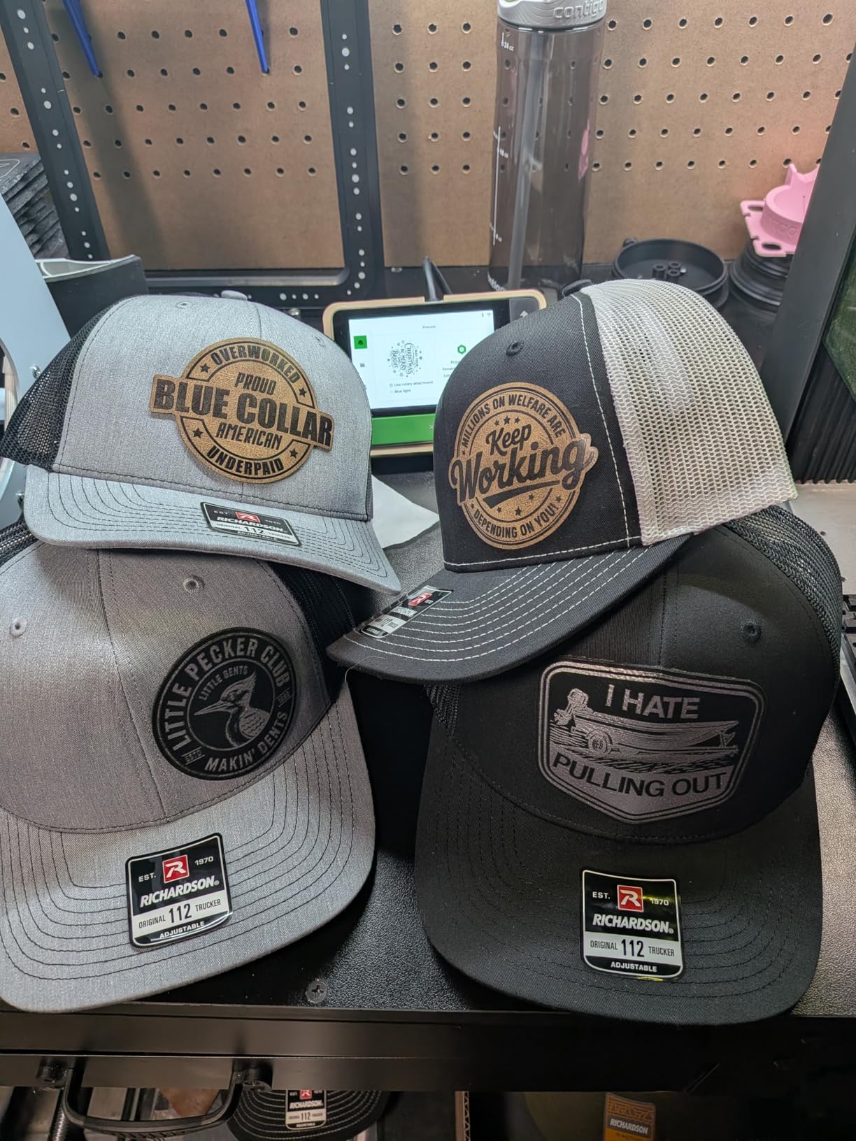HTVRONT Hat Press Machine - Hat Press Heat Machine for Caps with 2 Platens & Caps Stretcher, White Hat Heat Press Machine for Caps with Memory Mode and Non-Slip Base for Heat Transfer Vinyl customer photo 1