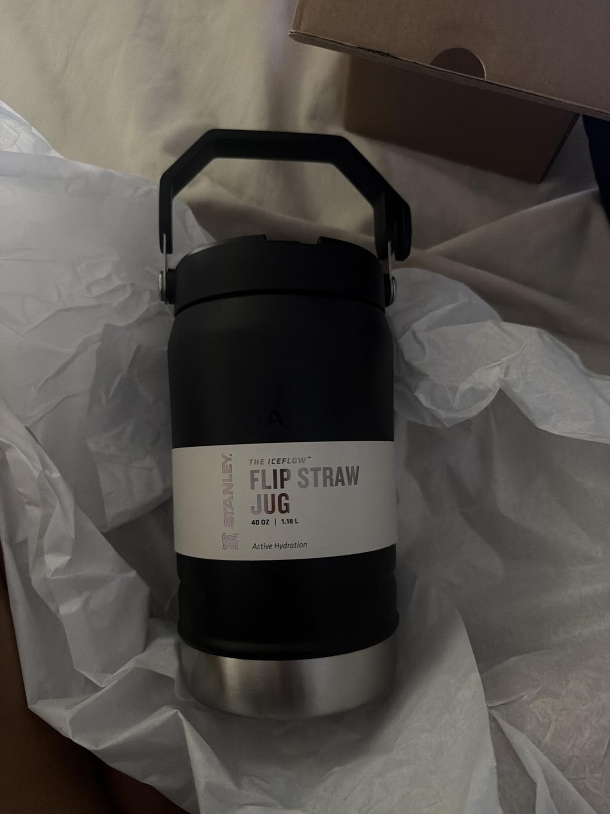 Stanley IceFlow 2.0 Flip Straw Jug with Handle 64 oz | Twist On Lid and Flip Up Straw | Leakproof for Travel and Sports | Insulated Stainless Steel | BPA-Free | Frost customer photo 2