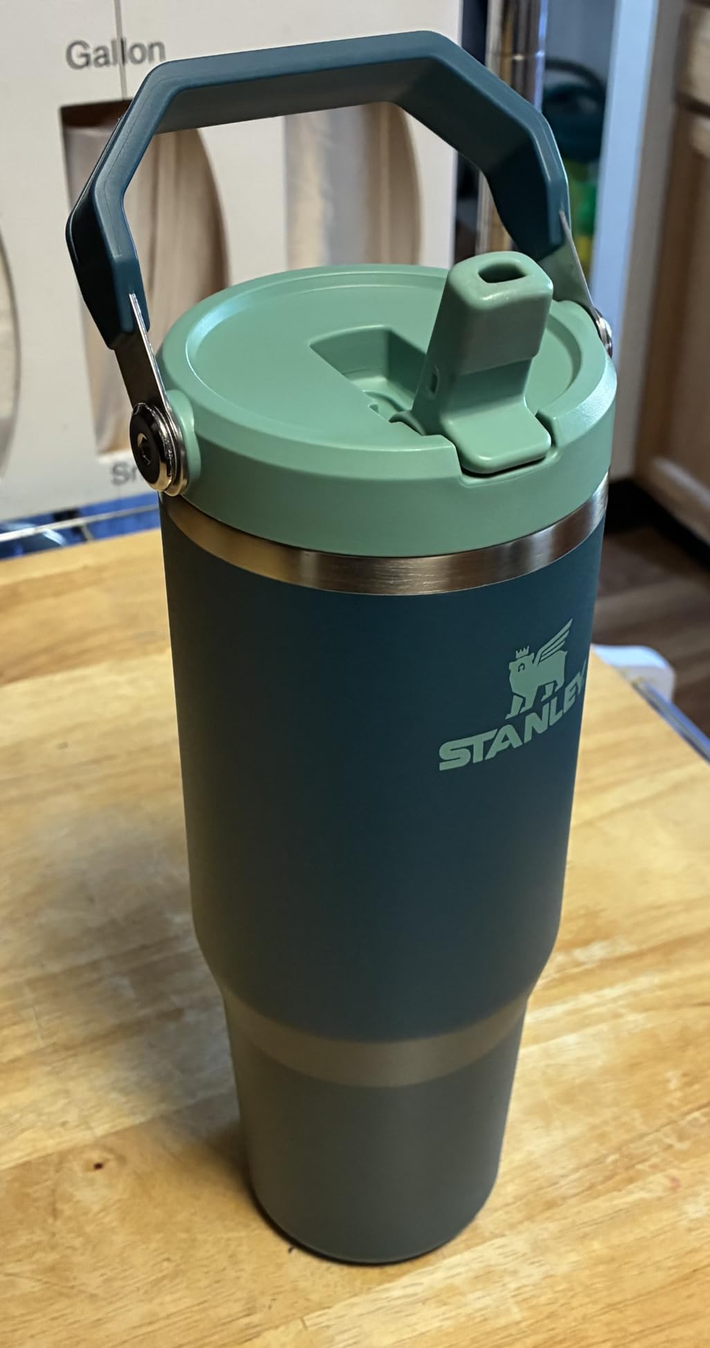Stanley IceFlow 2.0 Flip Straw Tumbler with Handle 30 oz | Insulated Stainless Steel | Dried Pine customer photo 2