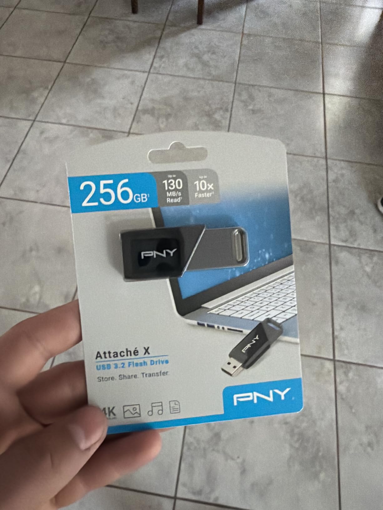 PNY 256GB Attaché X USB 3.2 Gen 1 Flash Drive, Advanced Performance Up to 130MB/s Read, Everyday Data Store & Transfer, Reliable Portable Storage, Durable, Type-A, Computers, Laptops, Desktops customer photo 1