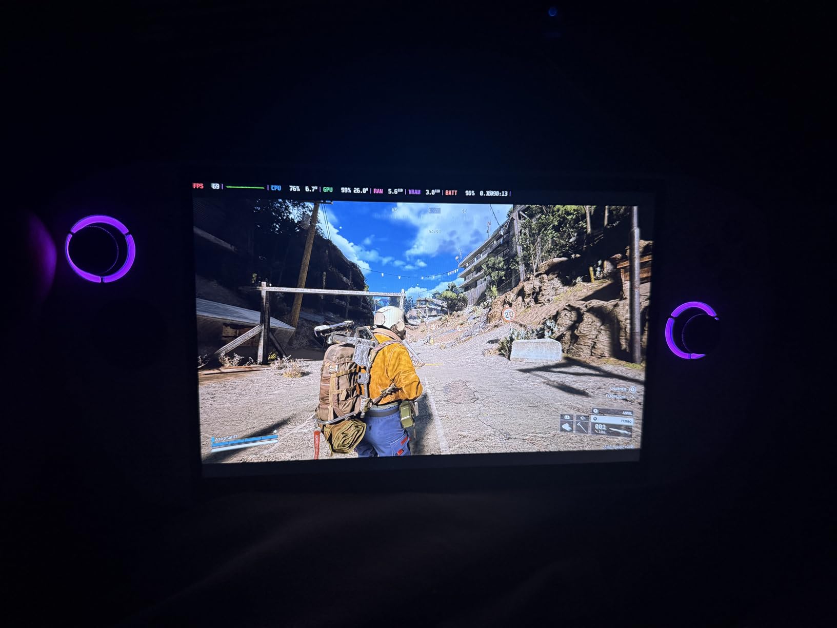 Lenovo Legion Go S - 2025 - Mobile Gaming Console - AMD Ryzen Z2 Go - 16GB Memory - 512GB Storage - Glacier White customer photo 1