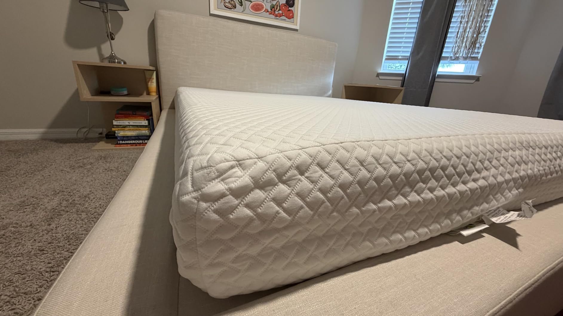 EGOHOME 12 Inch Queen Mattress, Memory Foam Mattress in a Box with Cooling Green Tea Gel, Relieve Pressure with Medium Firm Support, CertiPUR-US Certified customer photo 1