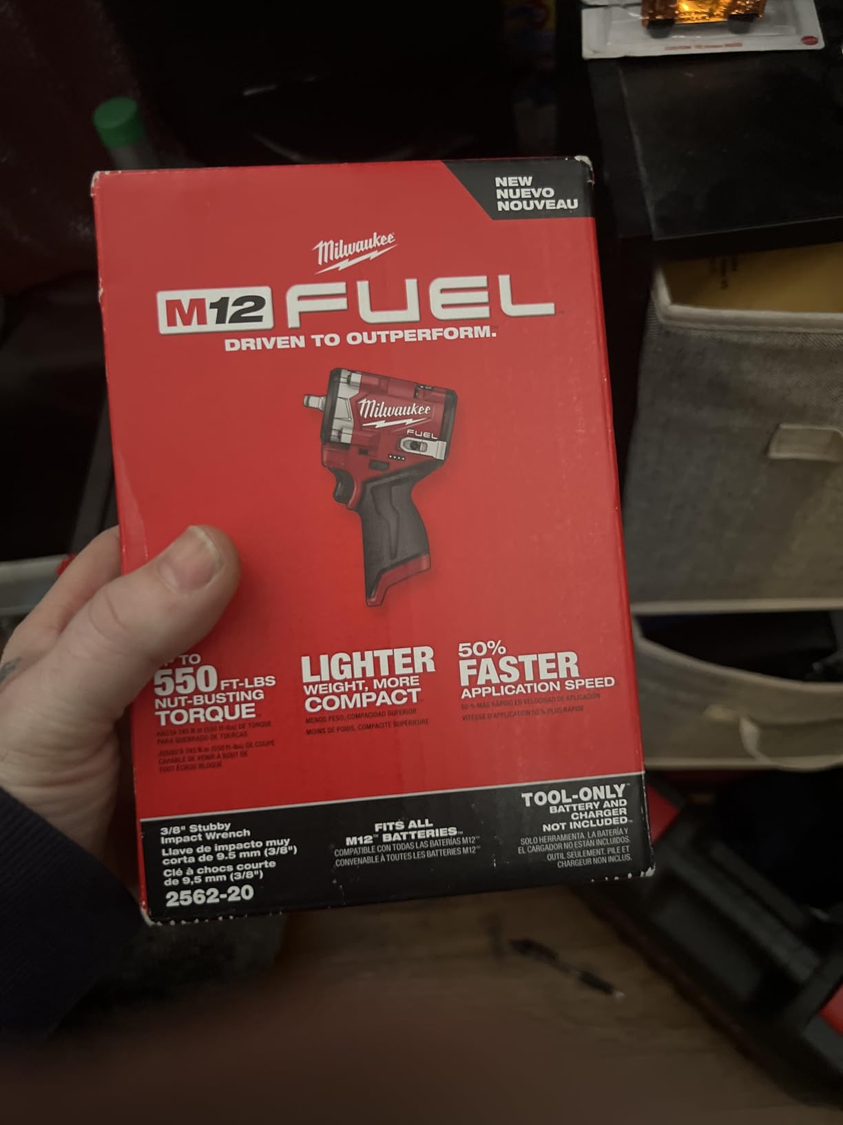 Milwaukee Electric - M12 FUELTRADE Stubby 3/8 Impact Wrench customer photo 2