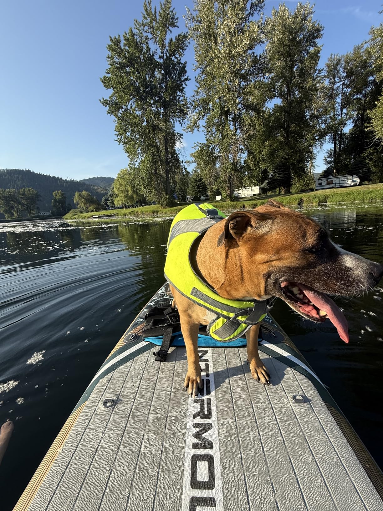 11'x34 Ultra Wide Paddleboard, Inflatable SUP & 420lb Capacity for All Skill, Stand-up Paddle Board for Yoga/Family, EVA Deck, US Fin, High-Pressure Pump, 100L Bag, Safety Leash customer photo 1