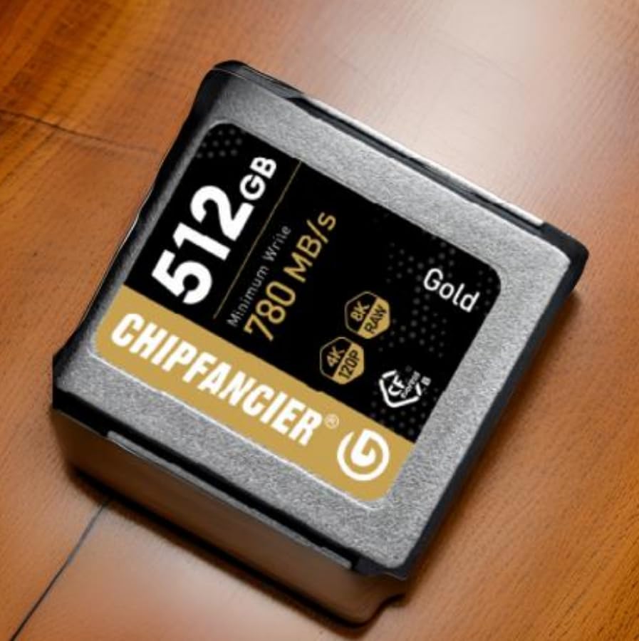 CFexpress 4.0 Type B 968GB Memory Card Up to 3550MB/s Read 1550MB/s Write, Raw 8K Video Recording customer photo 1