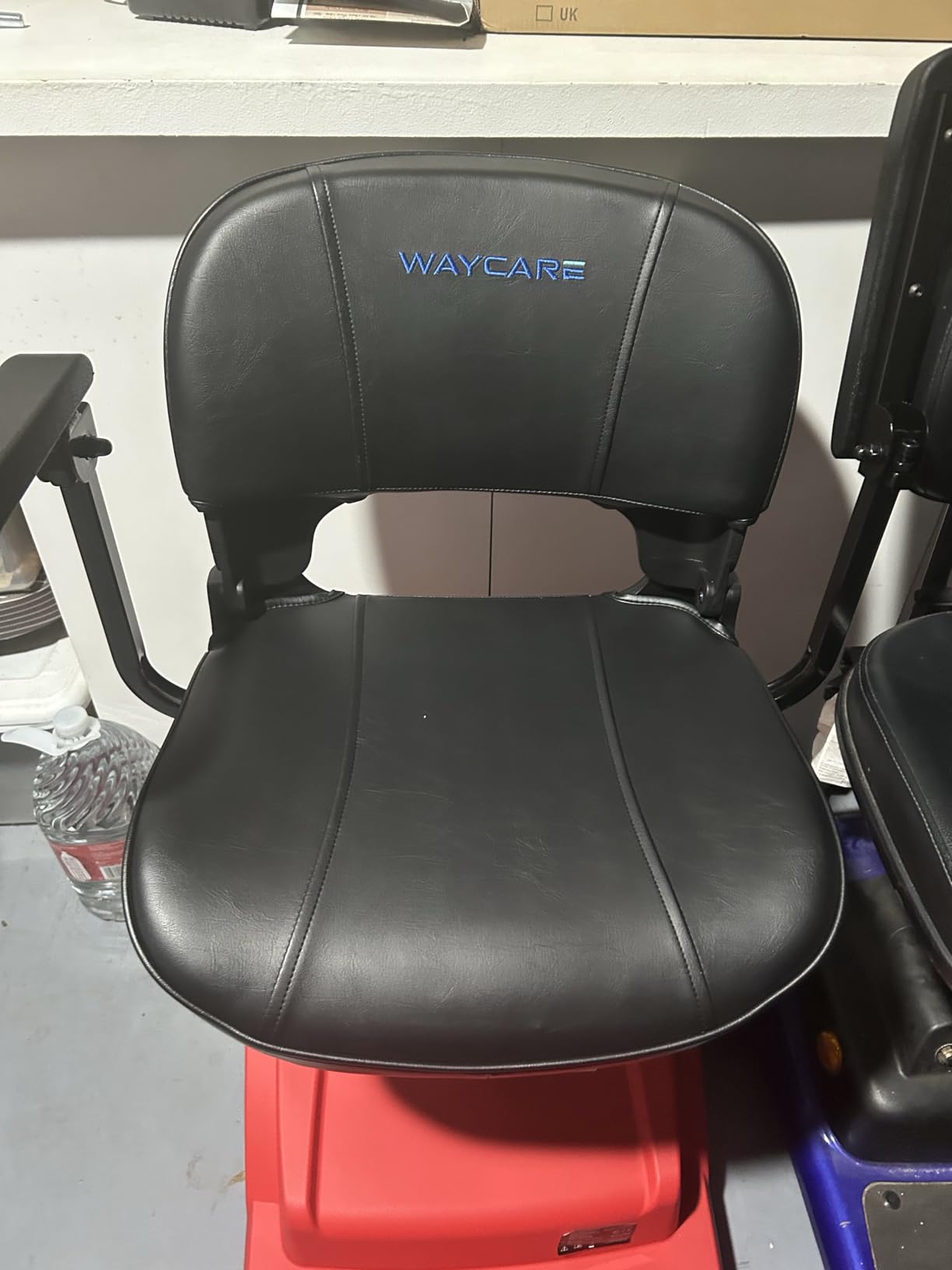 WayCare 15-25 Miles Long Range Mobility Scooter, Weight Capacity 300 LBS+ Powered Mobility Scooters for Seniors, Compact Duty Mobile for Travel with LED Headlight and Detachable Basket (Red) customer photo 1