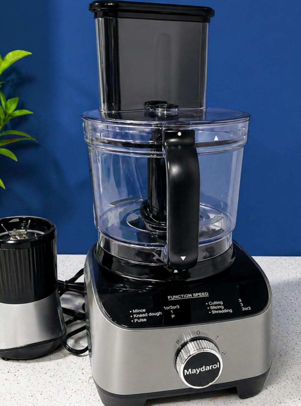 14 Cup Large Food Processor, XL Bowl, Large Chute, 4 Speeds, 600W customer photo 1