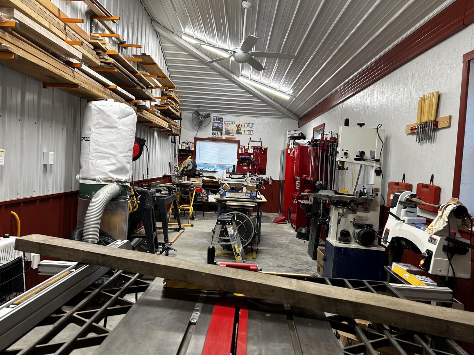 Band Saw, 14 Inch Bandsaw for Woodworking, 1445 & 2950 FPM Dual-Speed Bandsaw, 2 HP, 120 V 14-Amp Motor, Band Saws with Solid Cast Iron Table, Iron Bandsaws with Overload Protection customer photo 2
