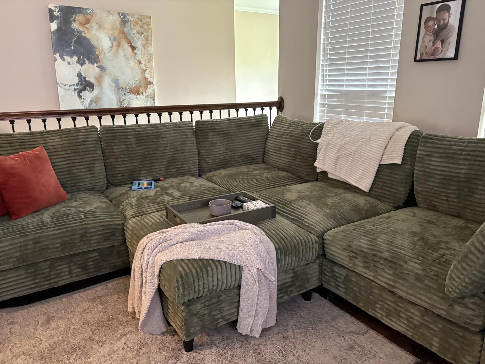 DreamDashio Oversized Sectional Couches for Living Room, 159