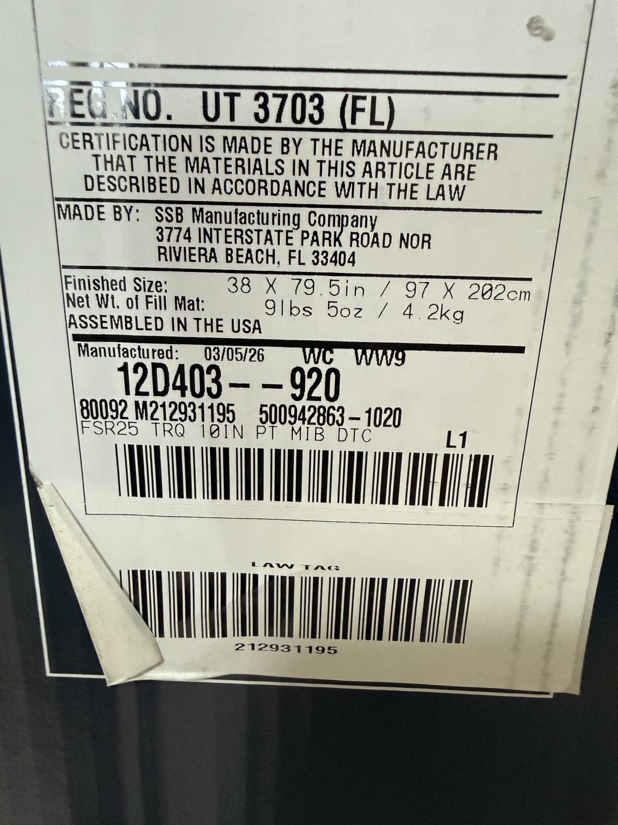 Serta Five Star Mattress Tranquility 10 Inch Plush Pillow Top Queen Mattress - Cooling Gel, Zoned Support, Pressure Relief - Bed-in-a-Box customer photo 1