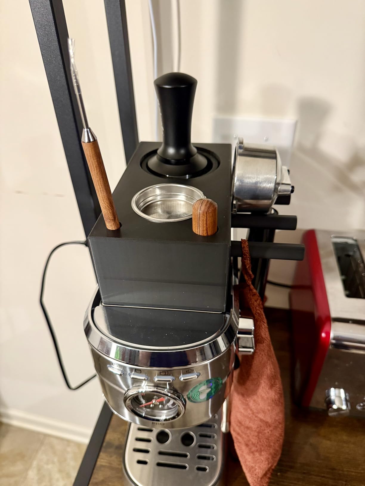 CASABREWS 5418 PRO Espresso Machine 20 Bar, Upgraded Espresso Maker with Powerful Steam Milk Frother, Stainless Steel Coffee Machine with Fast Heating System customer photo 2