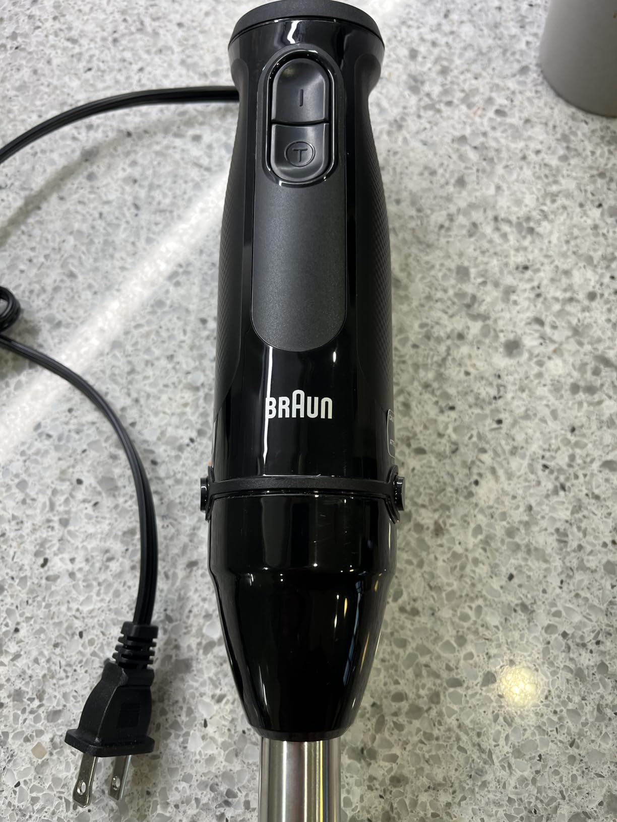 Braun MQ50001M Vario Hand Blender - 21-Speed Handheld Immersion Blender with PowerBell VPlus, TurboBoost & EasyClick Systems, Stainless Steel Blades, SplashControl, 500W customer photo 1