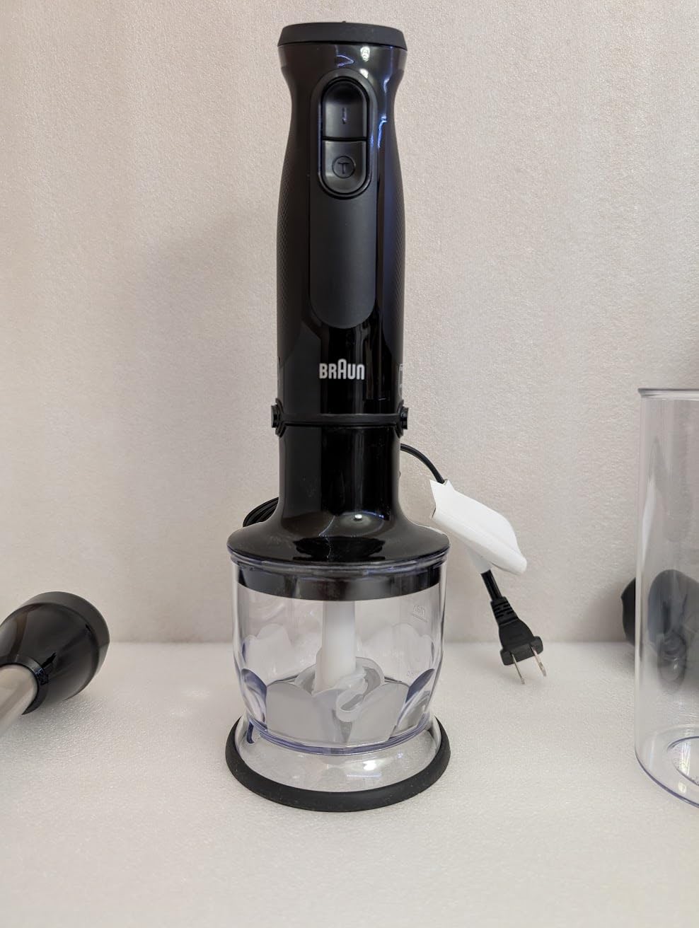 Braun MQ50202M MultiQuick Vario 5 Handheld Blender - 21-Speed Stick with Turbo Boost, Stainless Steel Blades, EasyClick System, 500W, Chopper, Whisk, Masher customer photo 2
