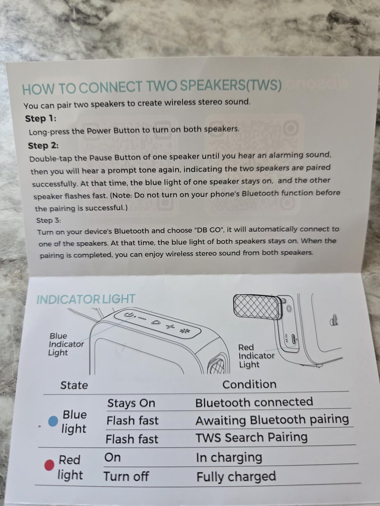 Portable Bluetooth Speaker Waterproof Gift: IPX5 HD Sound Up to 24H Playtime, TWS Pairing, LED Light, Outdoor Speaker for Beach/Pool/Travel/Essentials, Gifts for Fathers Day for Men Dad Husband-Black customer photo 1