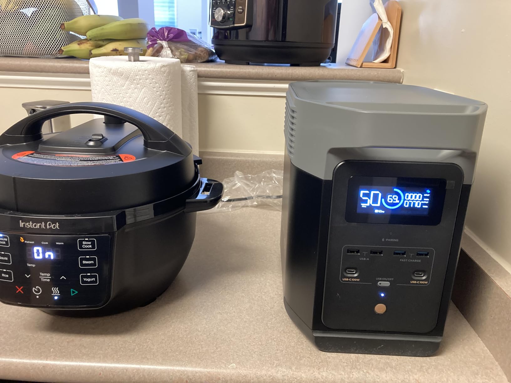 Instant Pot 4QT RIO Mini 7-in-1 Multi-Cooker, Pressure Cooker, Slow cook, Saute, Steam, Rice Maker, Yogurt, & Warmer, Black, 4 Quarts customer photo 1