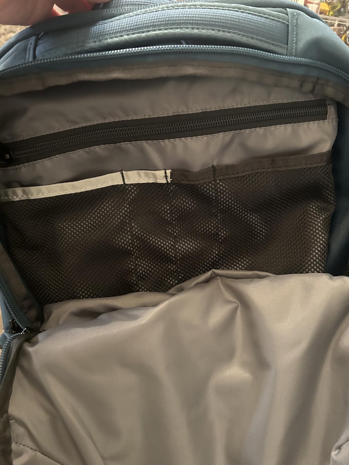The North Face Jester Everyday Laptop Backpack - Commuter Daypack, Water Repellent, Laptop Sleeve, Anthracite Grey/Dust Orange customer photo 1