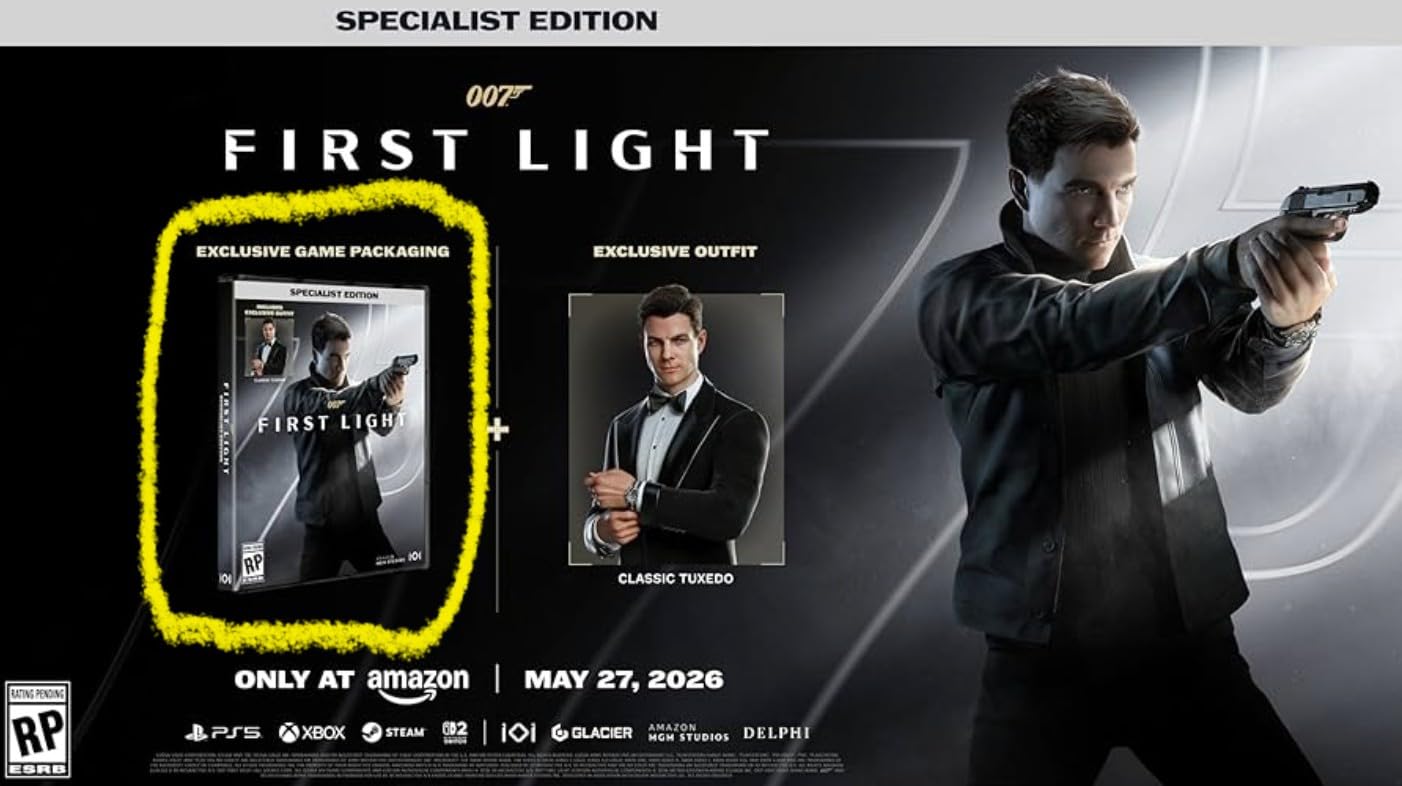 007 First Light - Specialist Edition - PlayStation 5 customer photo 1
