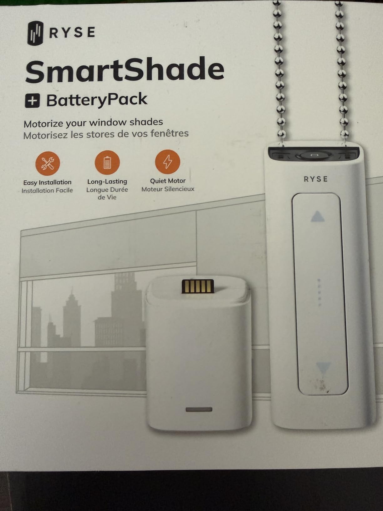 RYSE SmartShade + BatteryPack | Smart Home Smart Shades | Turn Your Current Shades into SmartShades | Smart Home Smart Blinds Motorized Window Shades (SmartShade + Wireless Battery Pack) customer photo 1