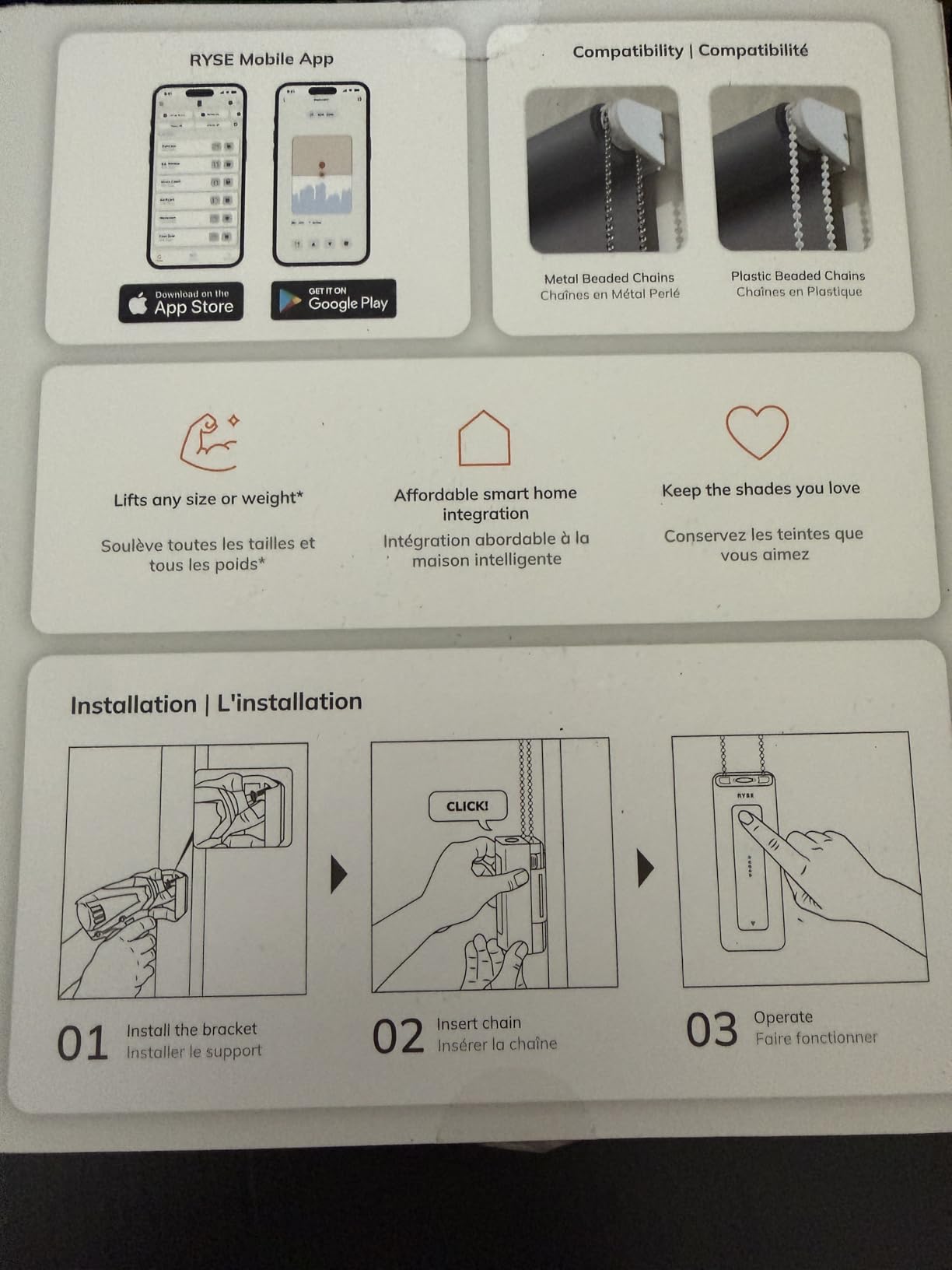 RYSE SmartShade + BatteryPack | Smart Home Smart Shades | Turn Your Current Shades into SmartShades | Smart Home Smart Blinds Motorized Window Shades (SmartShade + Wireless Battery Pack) customer photo 2