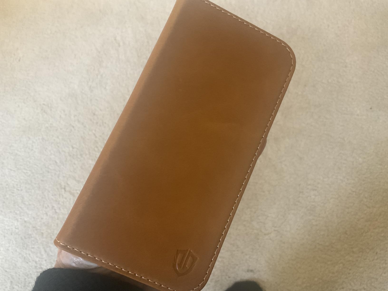 SHIELDON Genuine Leather Wallet Case for iPhone 17 Pro 6.3
