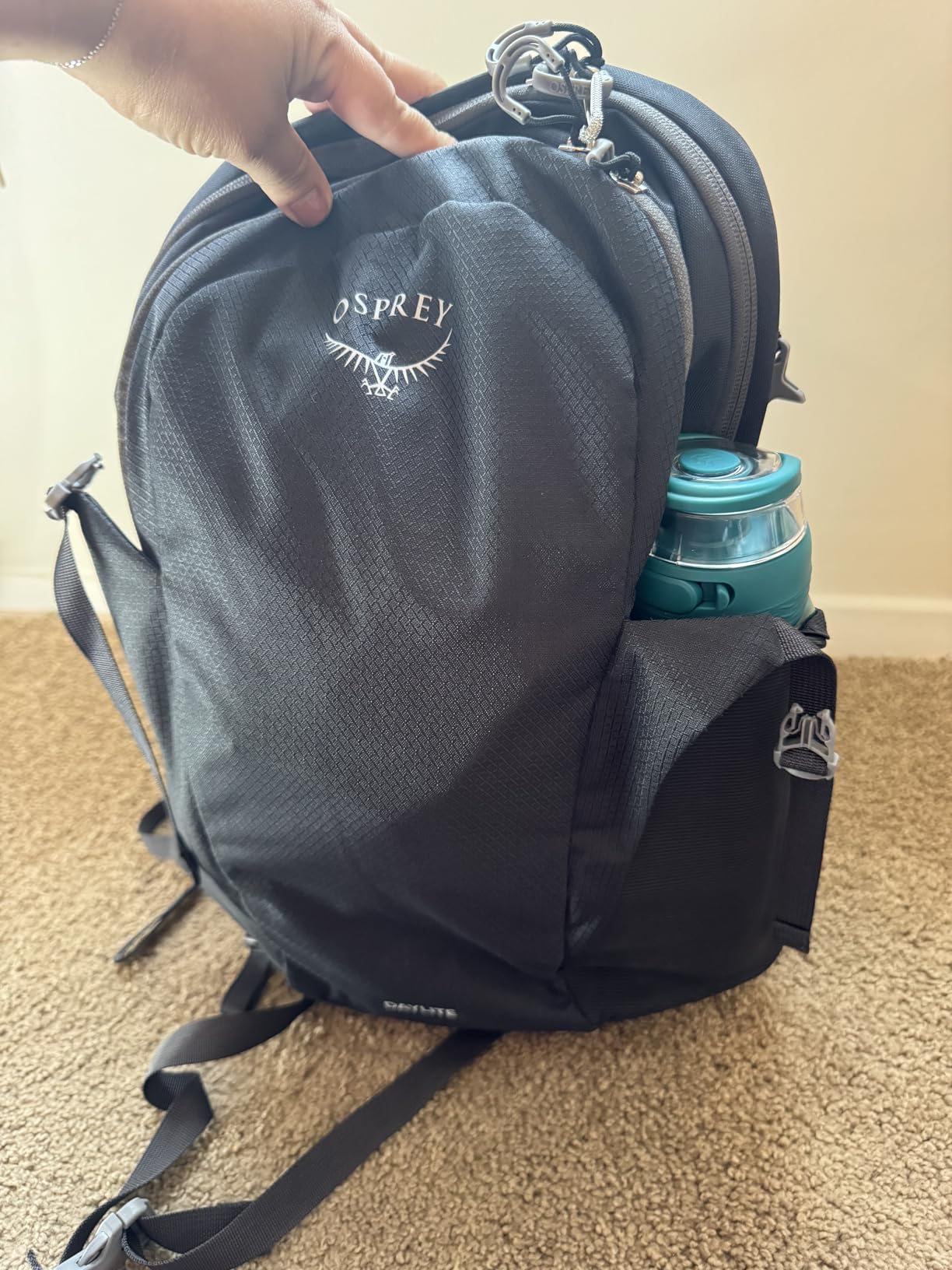 Osprey Daylite Commuter Backpack - Lightweight Everyday Bag with Laptop Sleeve, Bottle Pockets, Torrent Blue customer photo 1