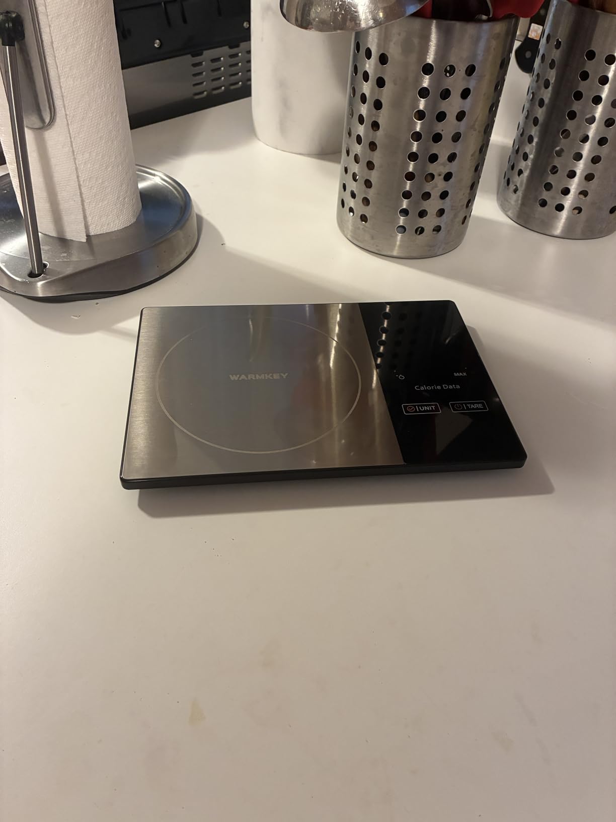 Smart Nutrition Food Scale with App - 1g Precision Digital Kitchen Scale, Tracks Calories & 24 Nutrients, Macros, Fat & Protein for Keto, Fitness & Meal Prep, 11lb/5kg with Tare Function customer photo 2
