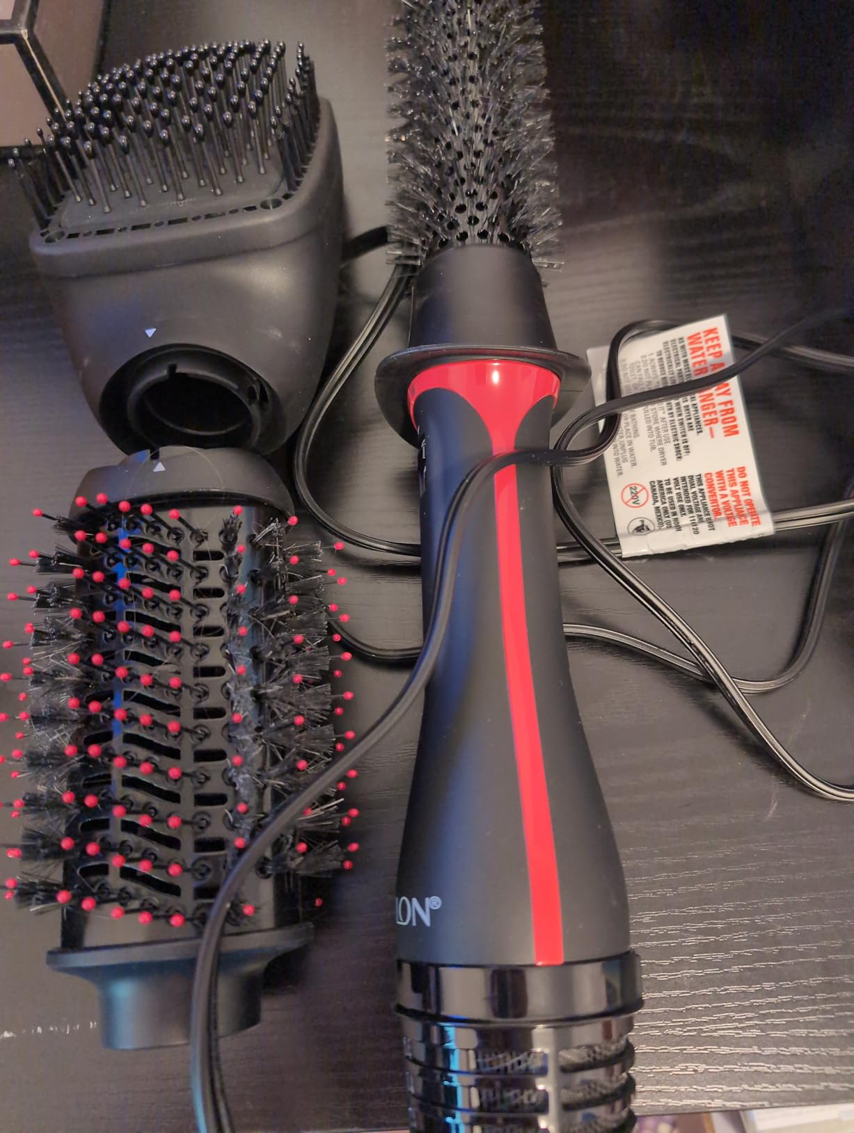 Revlon 3-in-1 Multi-Styler Hair Dryer Brush, Straighten Curl & Smooth with One Tool customer photo 1