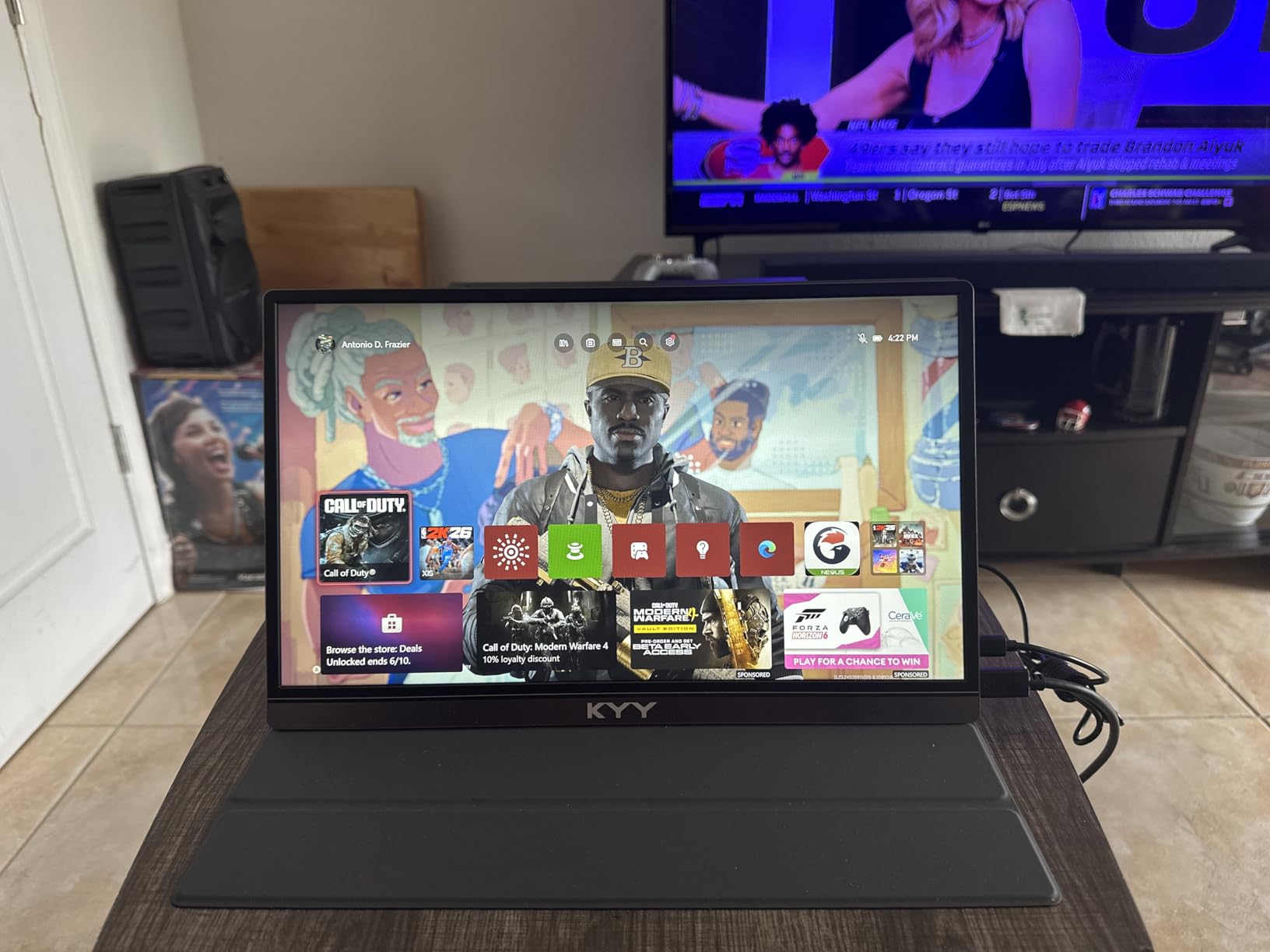 KYY 4K Portable Monitor 15.6