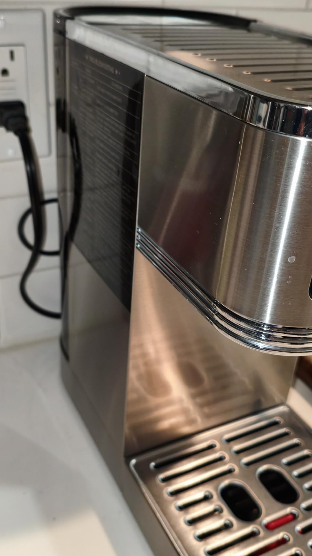 SHARDOR Espresso Machine 20 Bar, Professional Espresso Machine with Milk Frother and Touchscreen, Expresso Coffee Machines with Adjustable Temperature, for Cappuccino, Latte, Stainless Steel, Silver customer photo 2