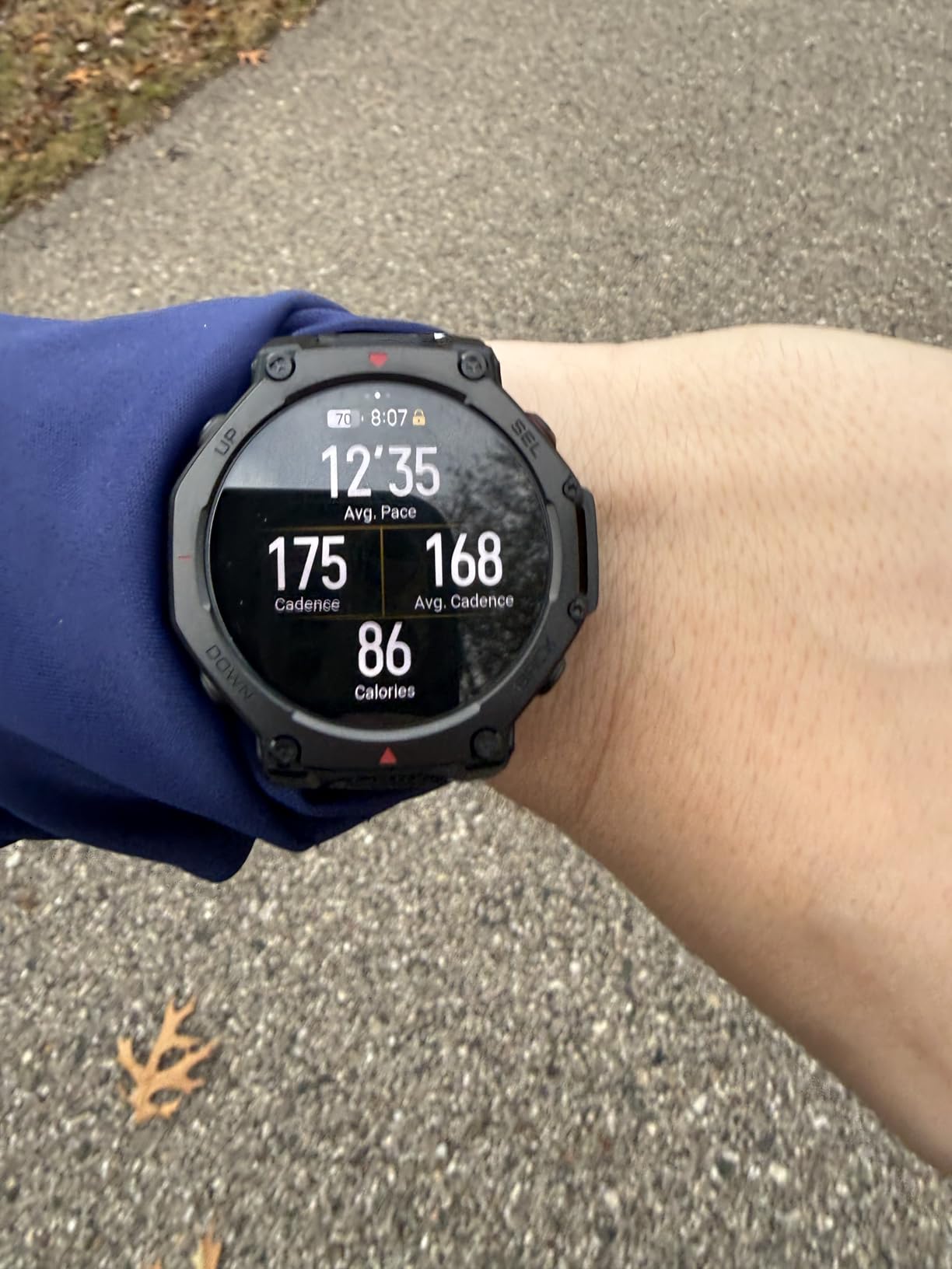 Amazfit T-Rex 3 Pro Outdoor Smart Watch 48mm Sapphire AMOLED Display, Ti Bezel, Dual Band GPS, Offline Maps, 25 Days Battery, Built-in Flashlight, 10 ATM, 180+ Sports Mode for Android & iPhone, Black Gold customer photo 2