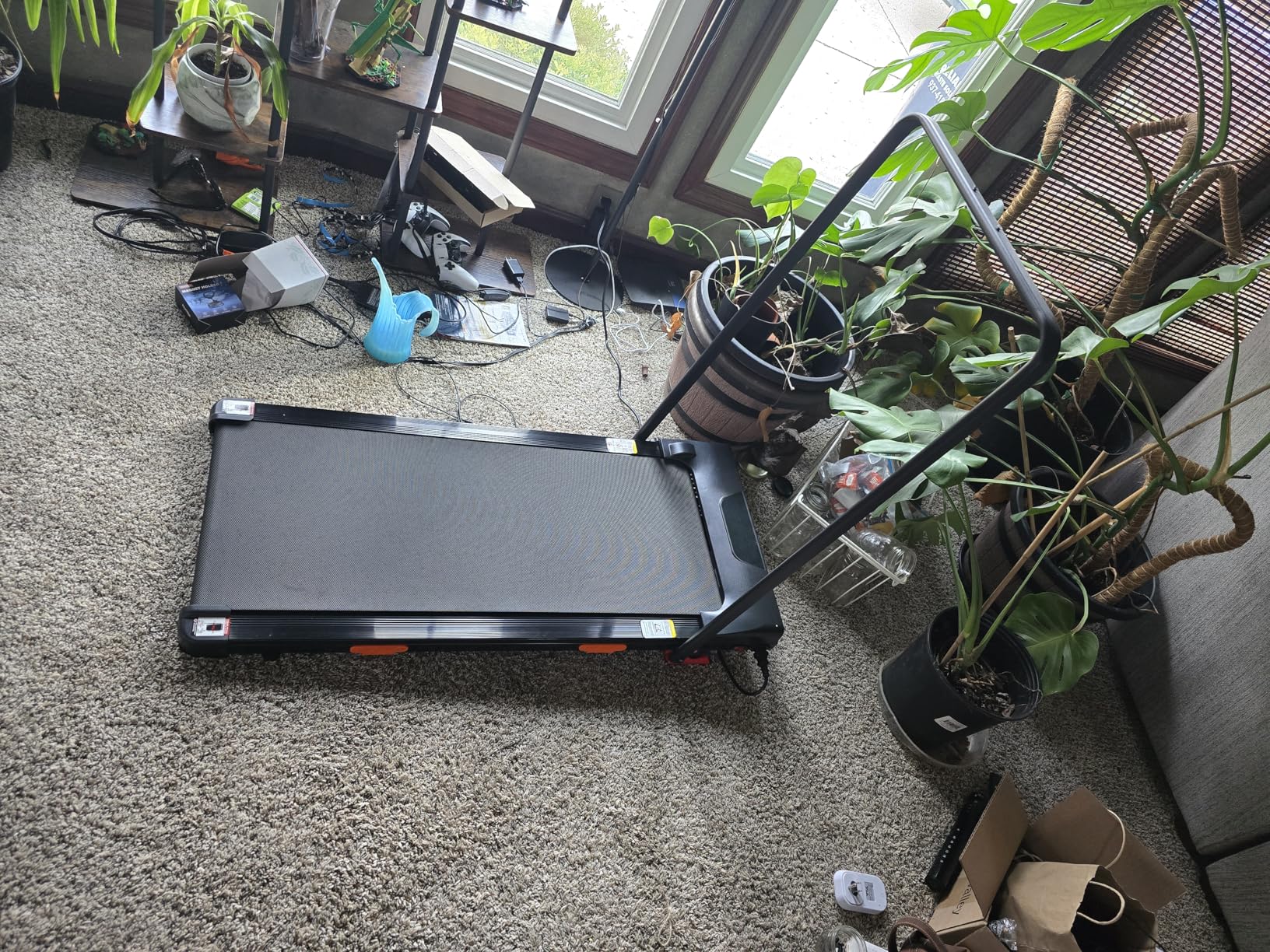 CURSOR Treadmills for Home with 20% Incline, 400 lb Capacity & 8.7MPH Compact Folding Treadmill 3.5HP Brushless, 42.5