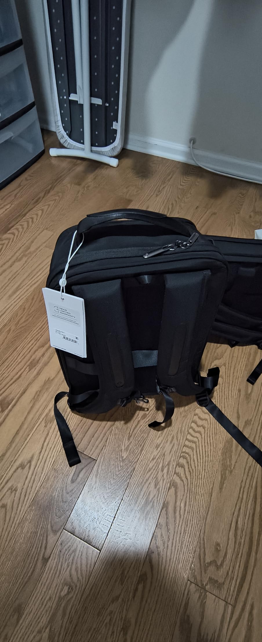 Samsonite Paralux 2-in-1 Travel Backpack, Converts into Main Bag + Go Bag, Lay-Flat Packing, StackIt Strap, Laptop Sleeve & Integrated AirTag Holder customer photo 1