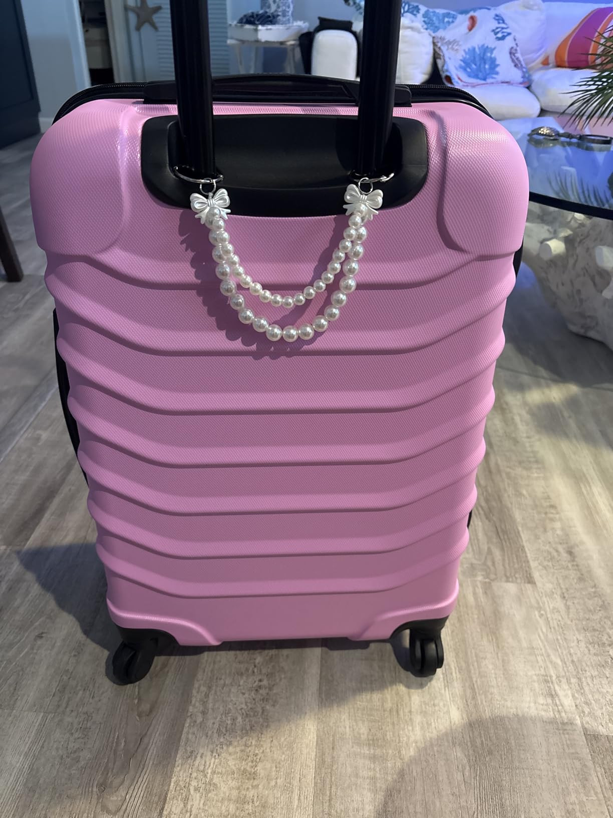 ENDURANCE Luggage with Spinner Wheels, Durable Lightweight Hardside Suitcase, 28-Inch Large Checked customer photo 1