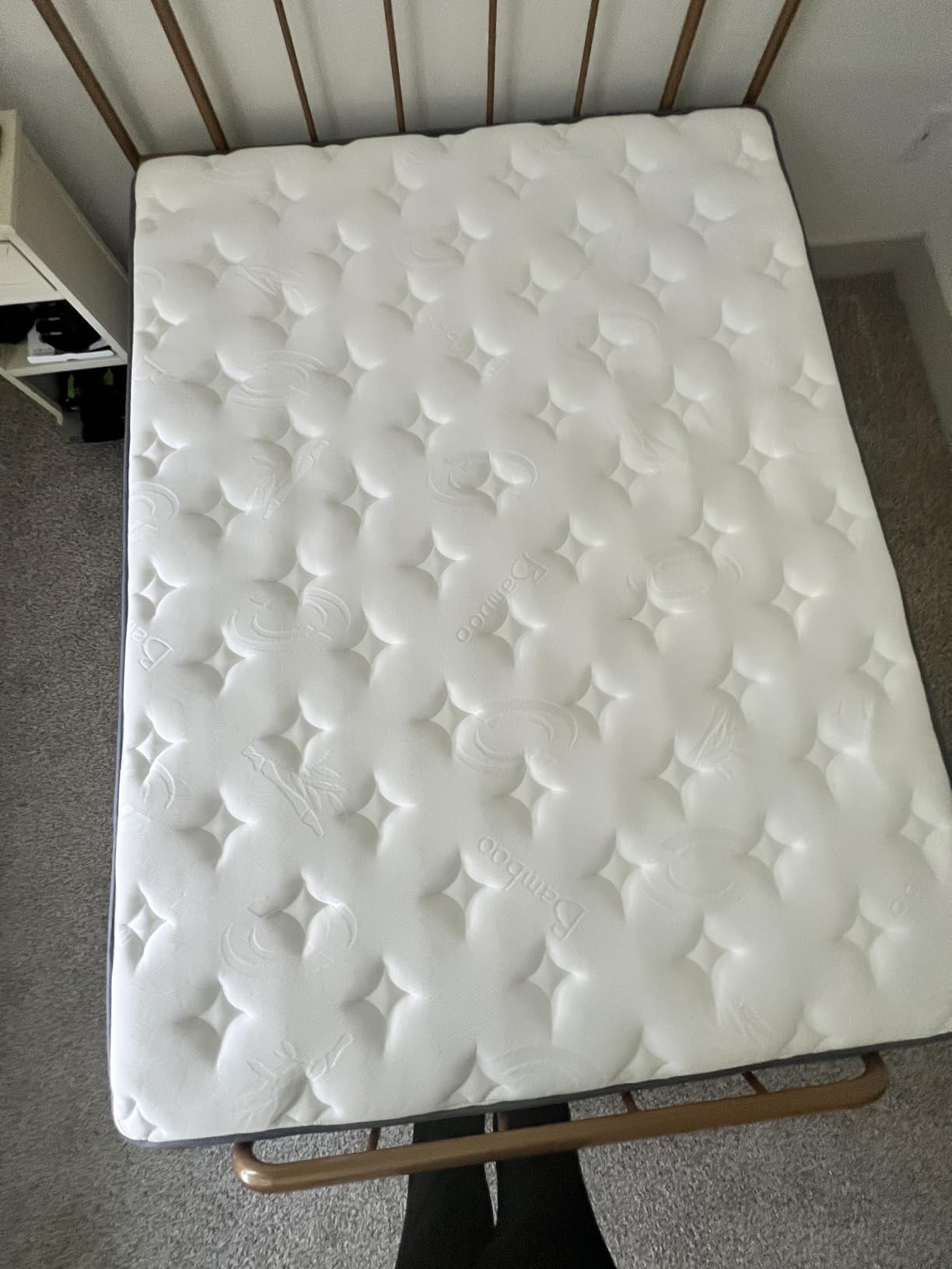 Queen Mattress, 12 Inch Cooling Hybrid Queen Size Mattress in a Box, Medium Firm with Gel Memory Foam & Pocket Coils, Motion Isolation, Pressure Relief, CertiPUR-US customer photo 1