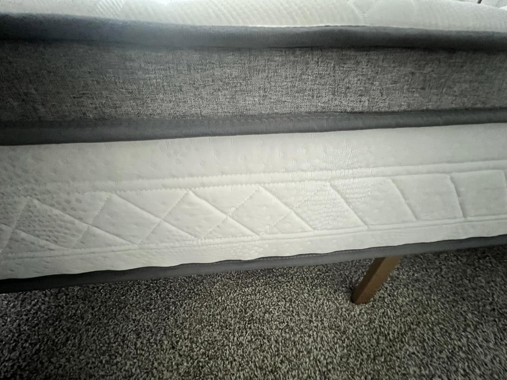 Queen Mattress, 12 Inch Cooling Hybrid Queen Size Mattress in a Box, Medium Firm with Gel Memory Foam & Pocket Coils, Motion Isolation, Pressure Relief, CertiPUR-US customer photo 2