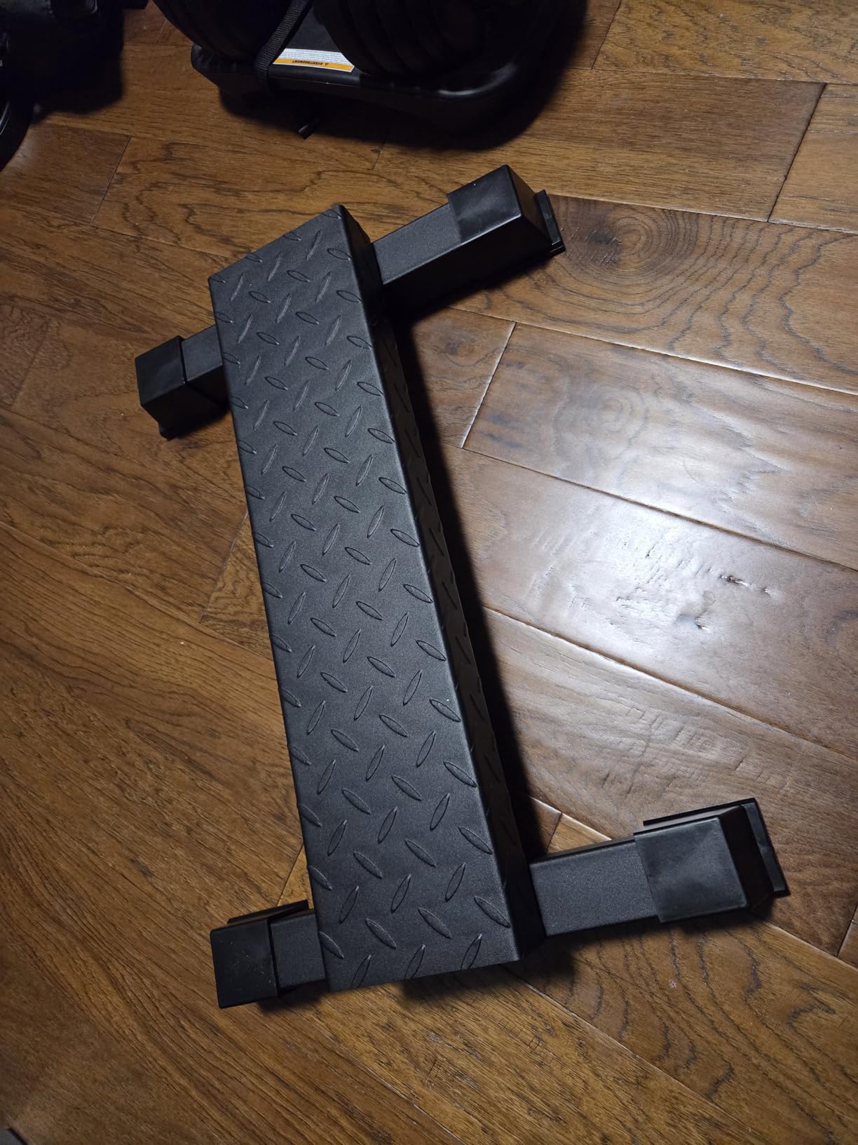 Steel Standing Calf Raise Bar, Anti-Slip Calf Raise Block & Platform, Calf Stretcher Machine for Home Gym, Ankle Rehab & Squat customer photo 1