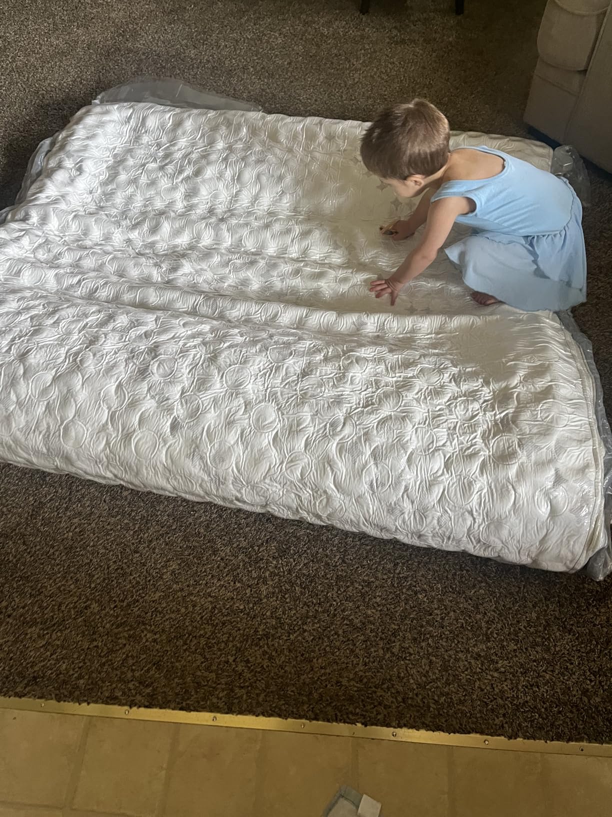 Sleepmax Extra Firm Queen Mattress 12 Inch - Hotel-Collection Hybrid Mattress Pain Relieving - Cooling Bed in a Box with Extra Lumbar & Hips Support customer photo 1