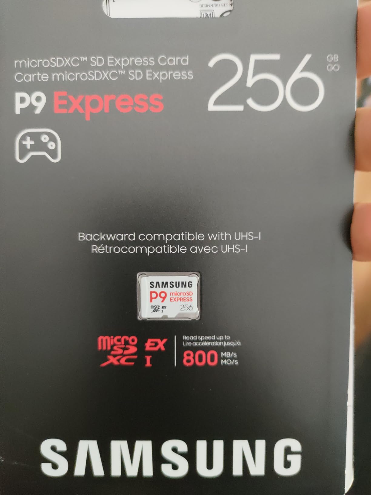 Samsung P9 Express microSD Express Card, 256GB microSDXC Memory Card, Up to 800 MB/s, for Nintendo Switch 2 (MB-MK256T/AM) customer photo 2