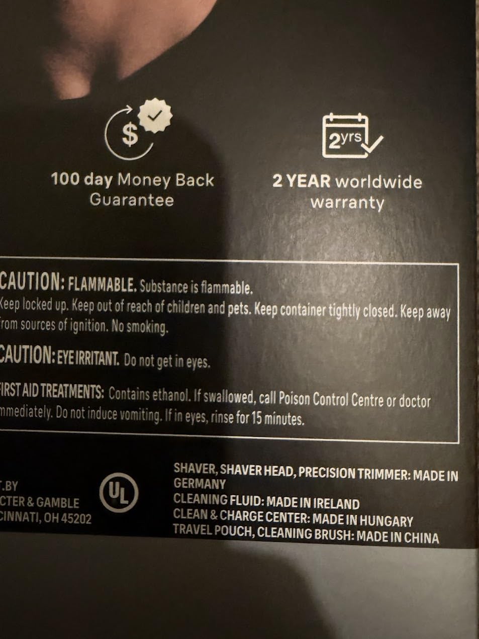Braun Series 7 Electric Shaver for Men, Wet & Dry Foil Razor, 4-in-1 SmartCare Clean & Charge Center, Precision Trimmer Attachment, Replacement Shaver Head, Travel Case, Grey 7187ps customer photo 2